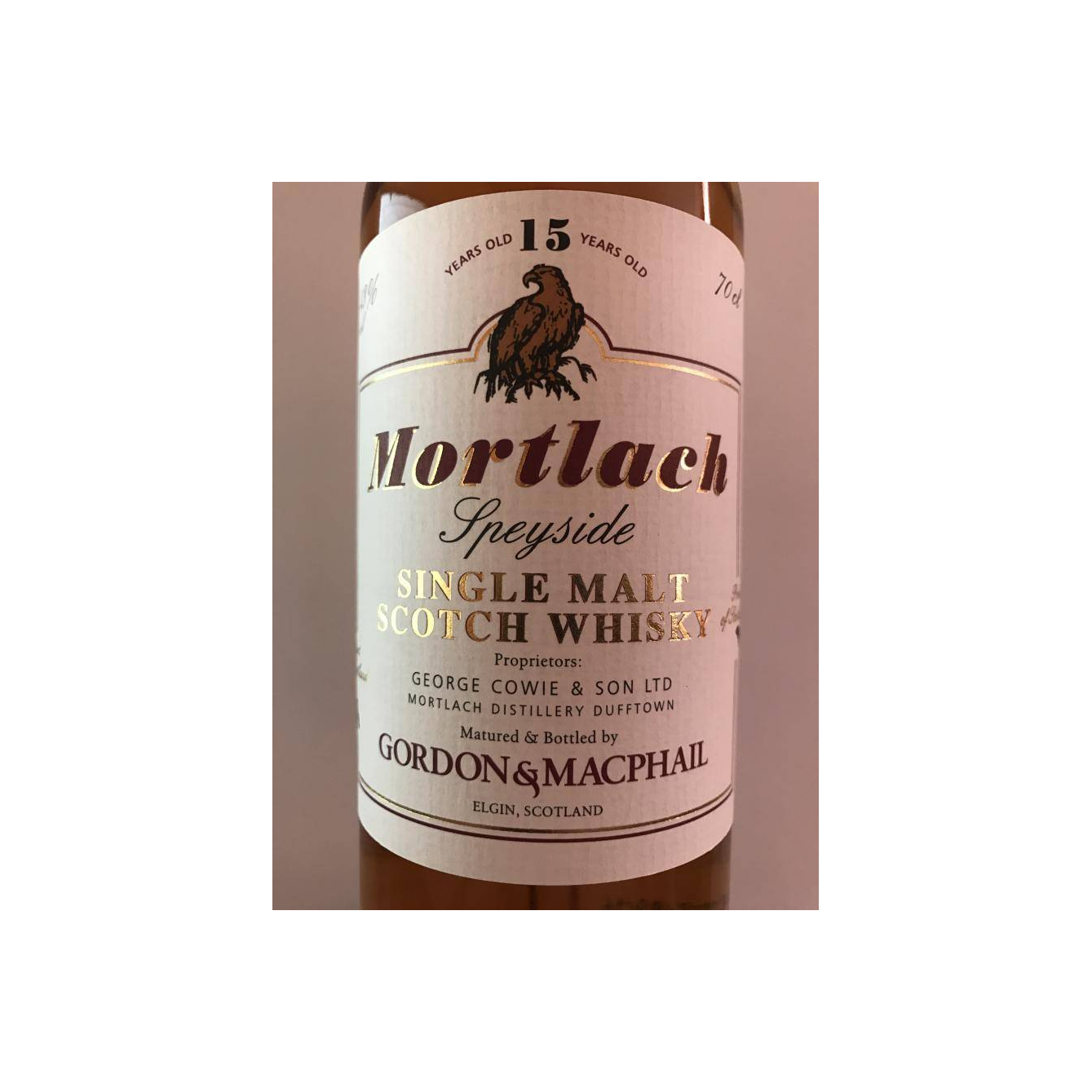 Mortlach Licensed Bottling 15 Years Single Malt Whisky 2