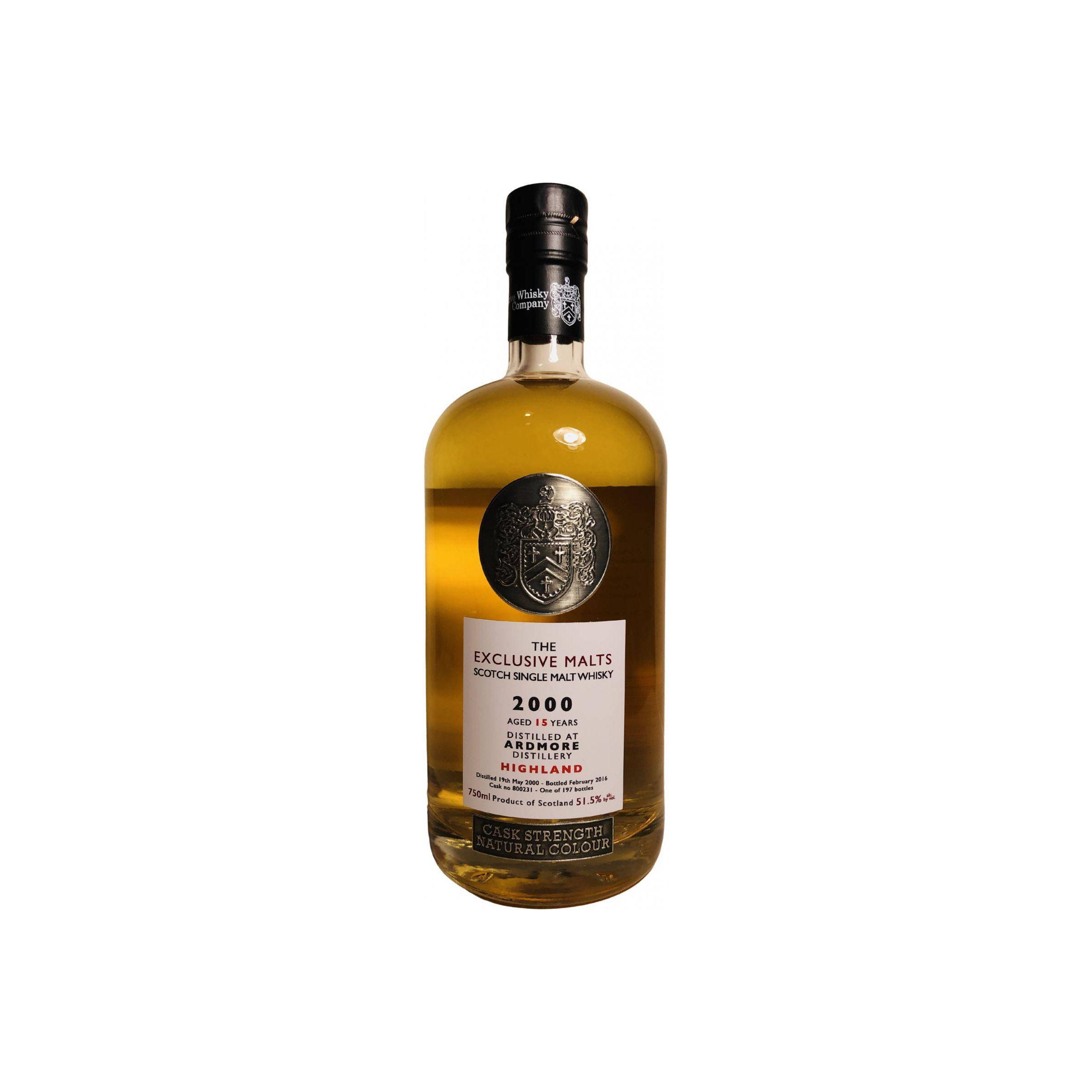 Ardmore 2000 15 Years Single Malt Whisky