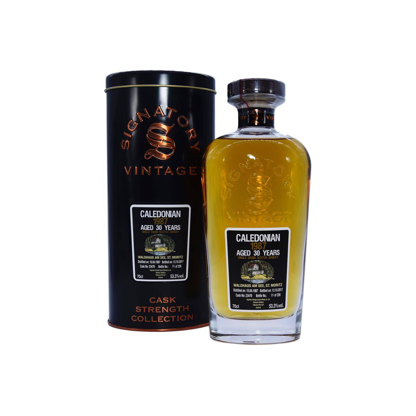 Caledonian Cask Strength Collection 1987 30 Years Single Grain Whisky 3