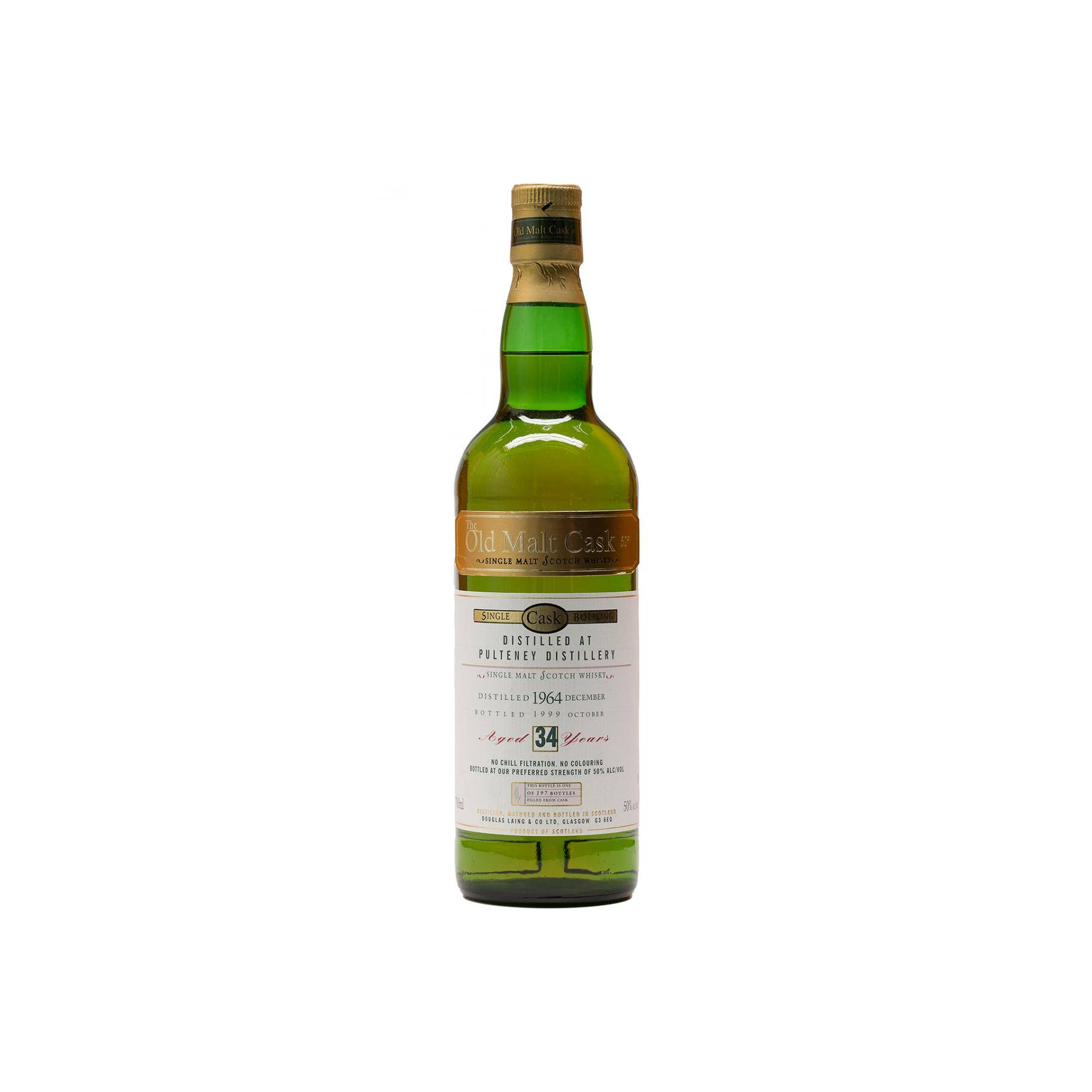 Old Pulteney Old Malt Cask 1964 34 Years Single Malt Whisky