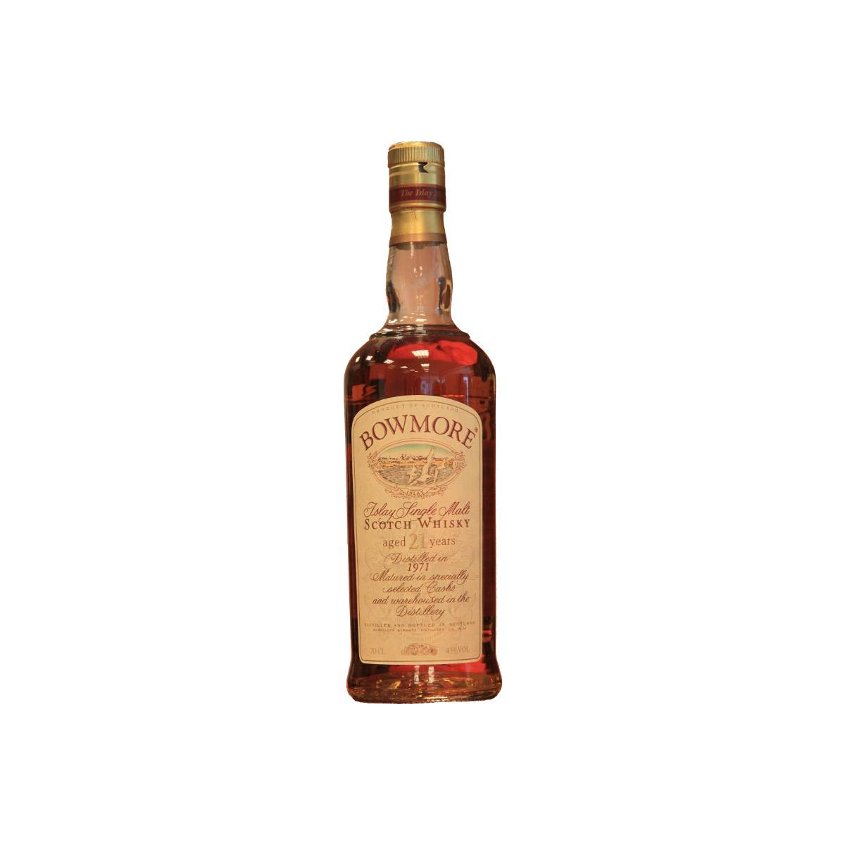 Bowmore 1971 21 Years Single Malt Whisky