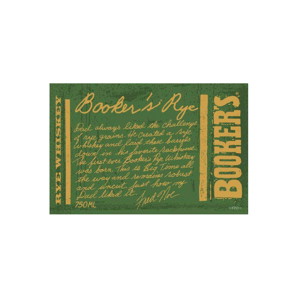 Booker's 13 Years Rye Whisky 2