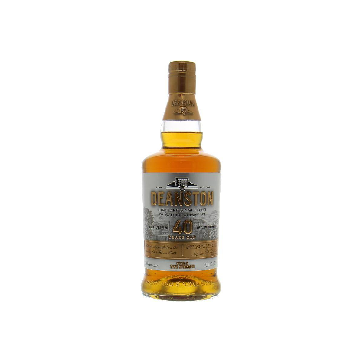 Deanston Cask Strength Collection 40 Years Single Malt Whisky