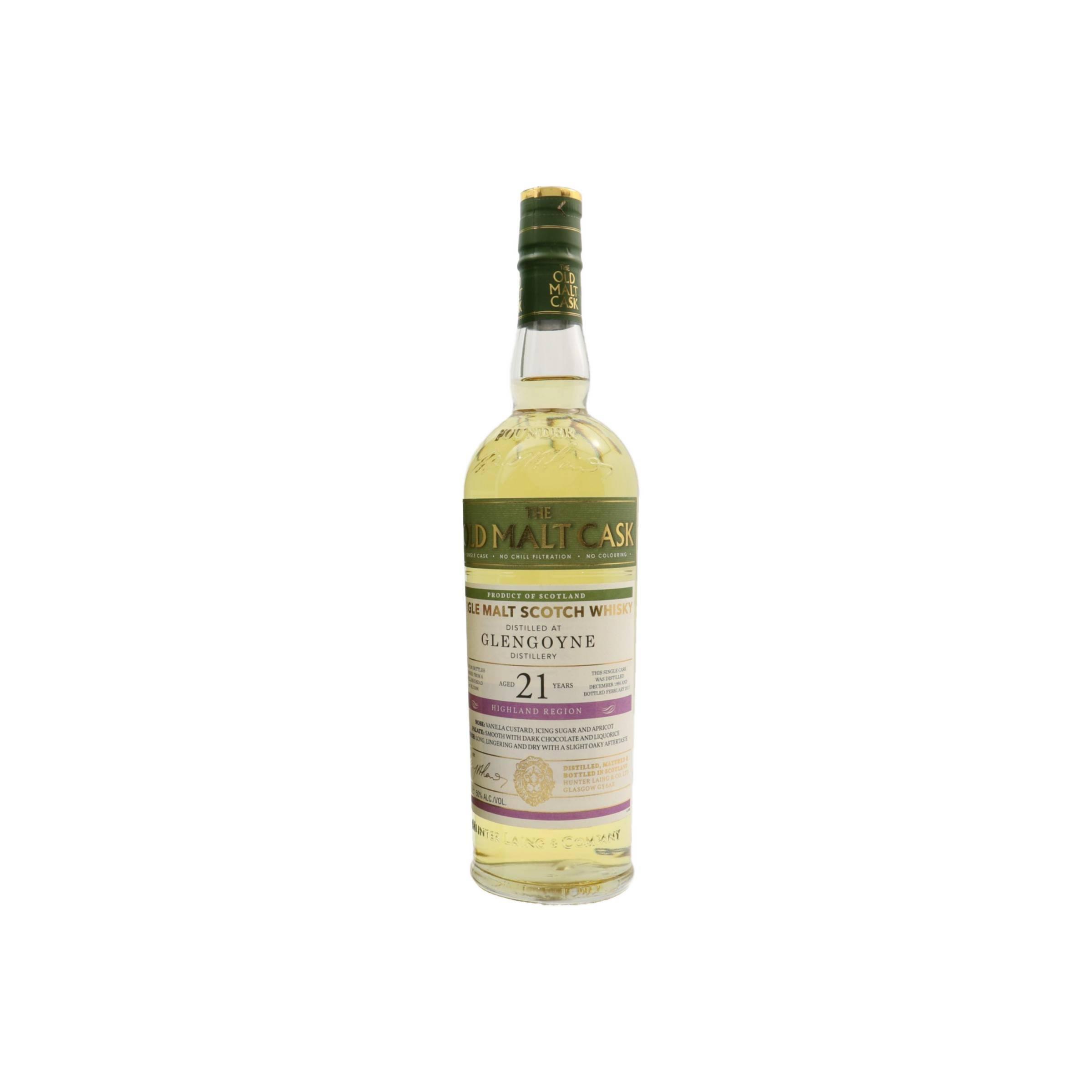 Glengoyne Old Malt Cask 1995 21 Years Single Malt Whisky