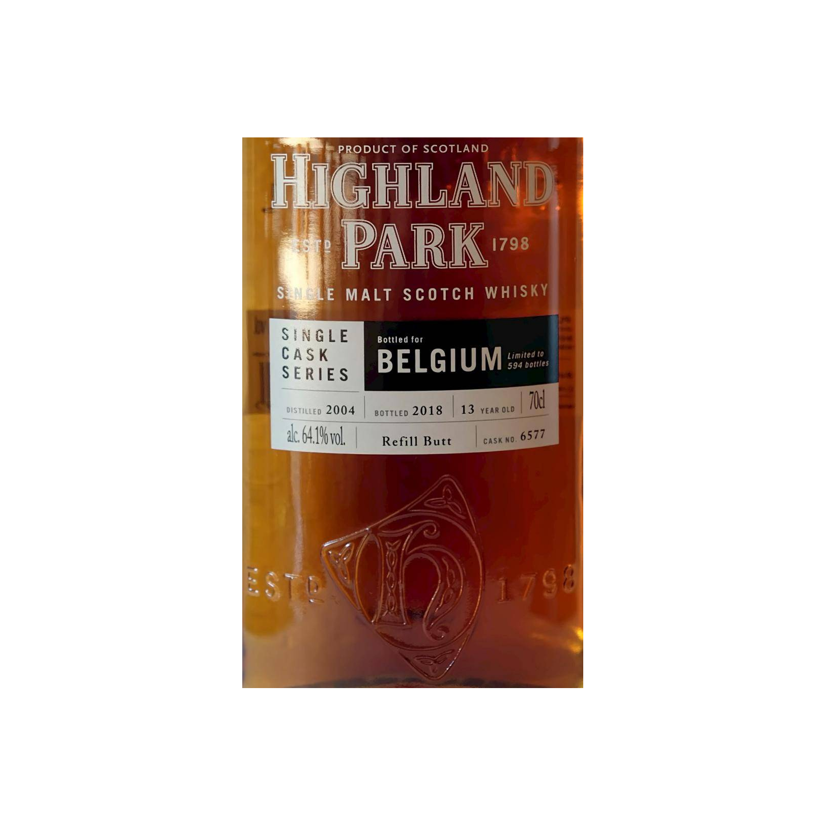 Highland Park Single Cask 2004 13 Years Single Malt Whisky 2