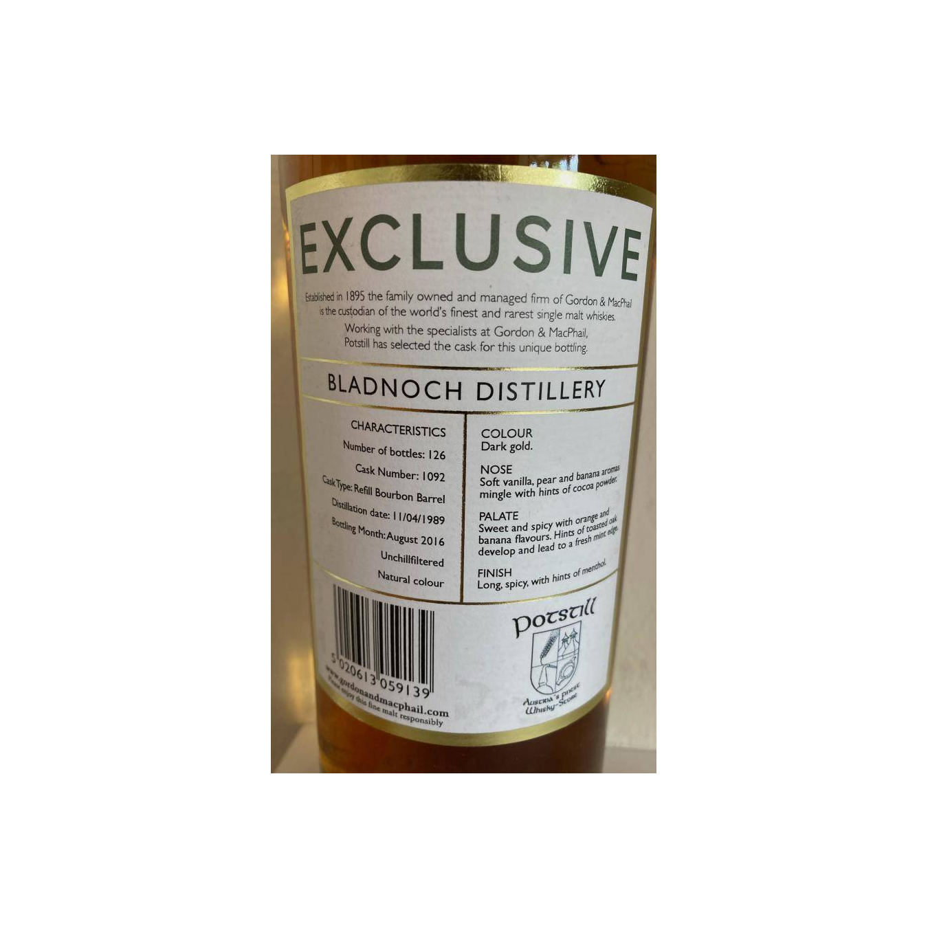 Bladnoch 1989 25 Years Single Malt Whisky 2
