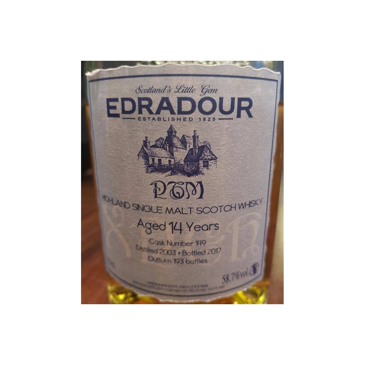 Edradour 2003 14 Years Single Malt Whisky 2