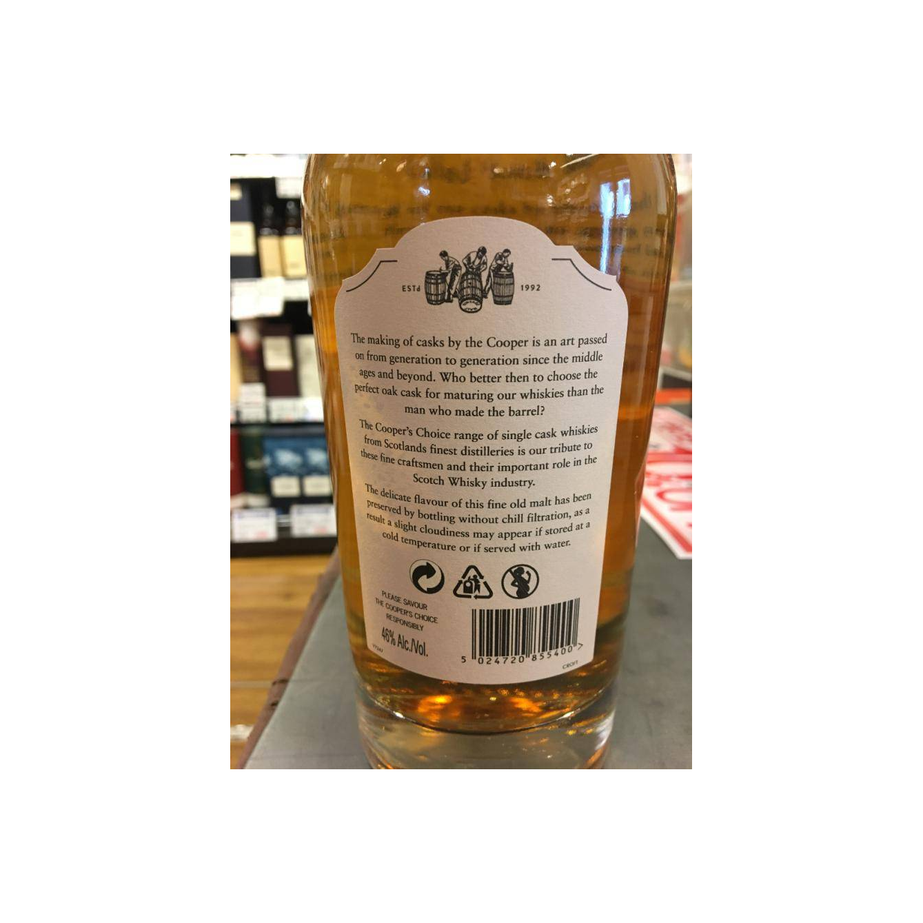 Loch Lomond The Cooper's Choice 2006 10 Years Single Malt Whisky 2