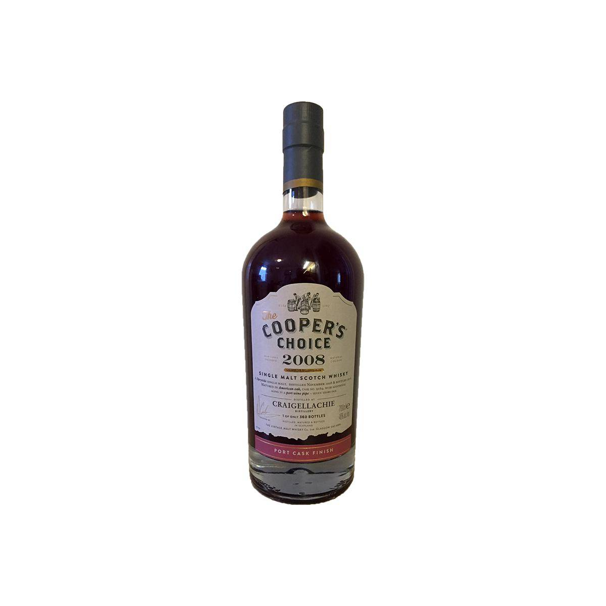 Craigellachie The Cooper's Choice 2008 7 Years Single Malt Whisky