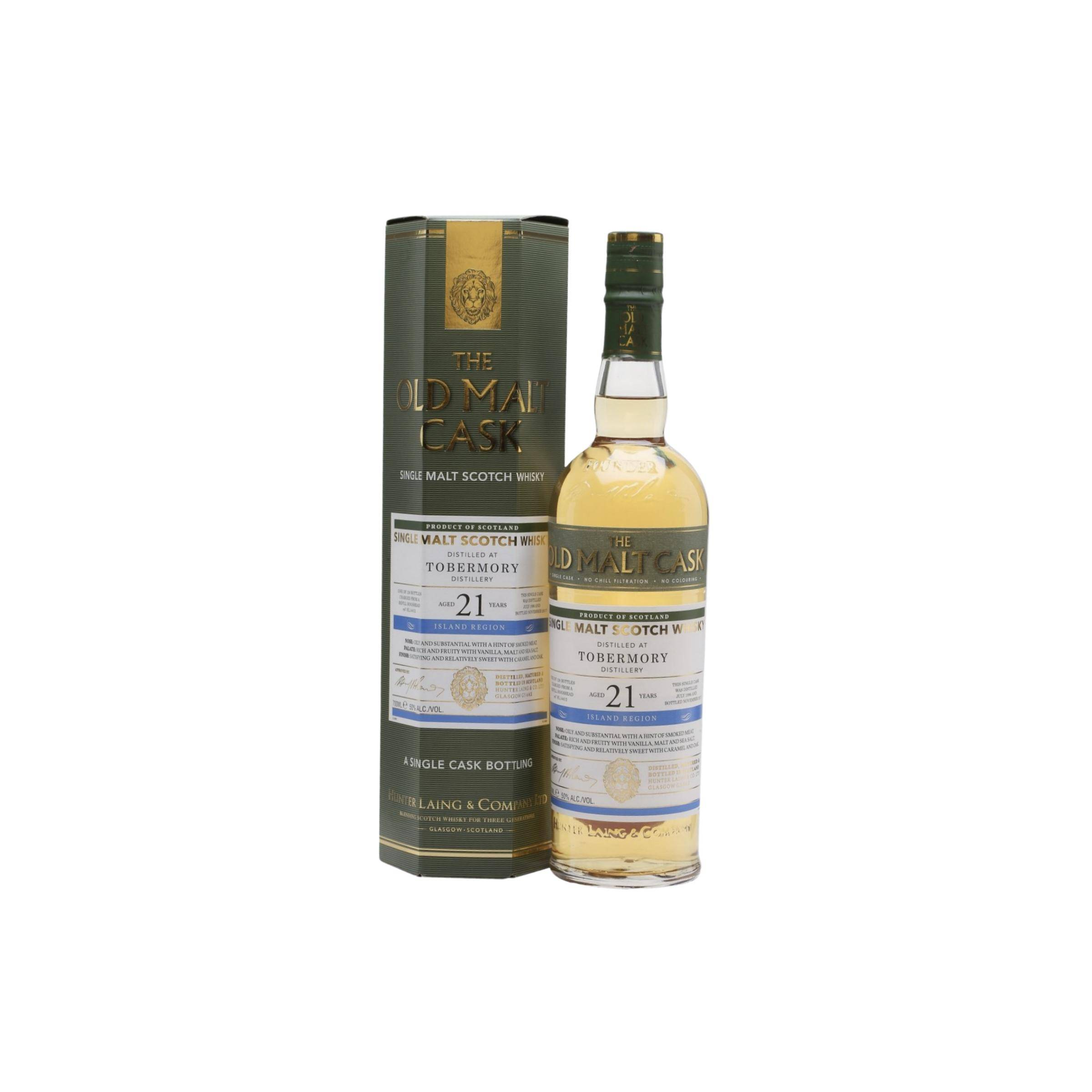 Tobermory Old Malt Cask 1996 21 Years Single Malt Whisky 2