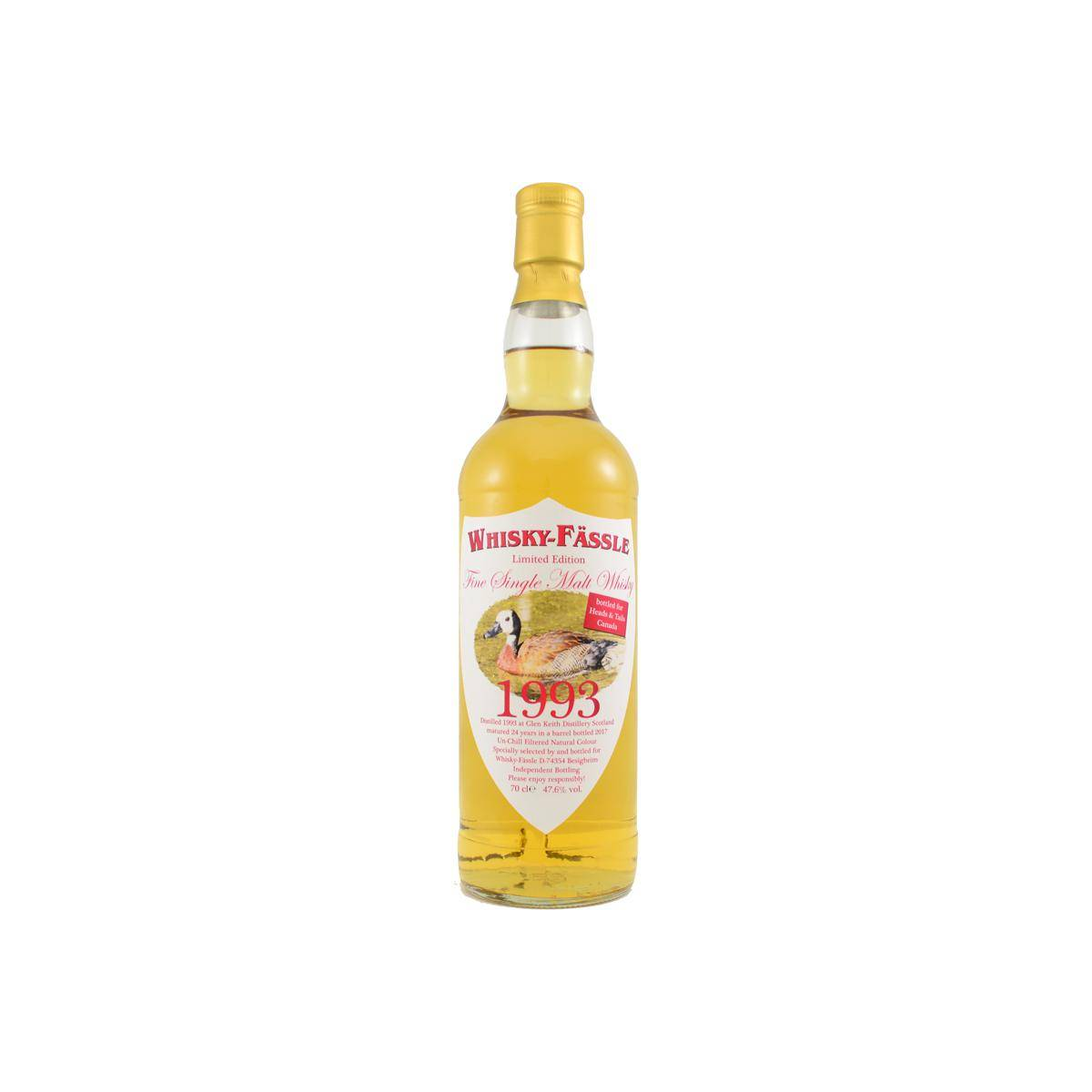 Glen Keith Limited Edition 1993 24 Years Single Malt Whisky