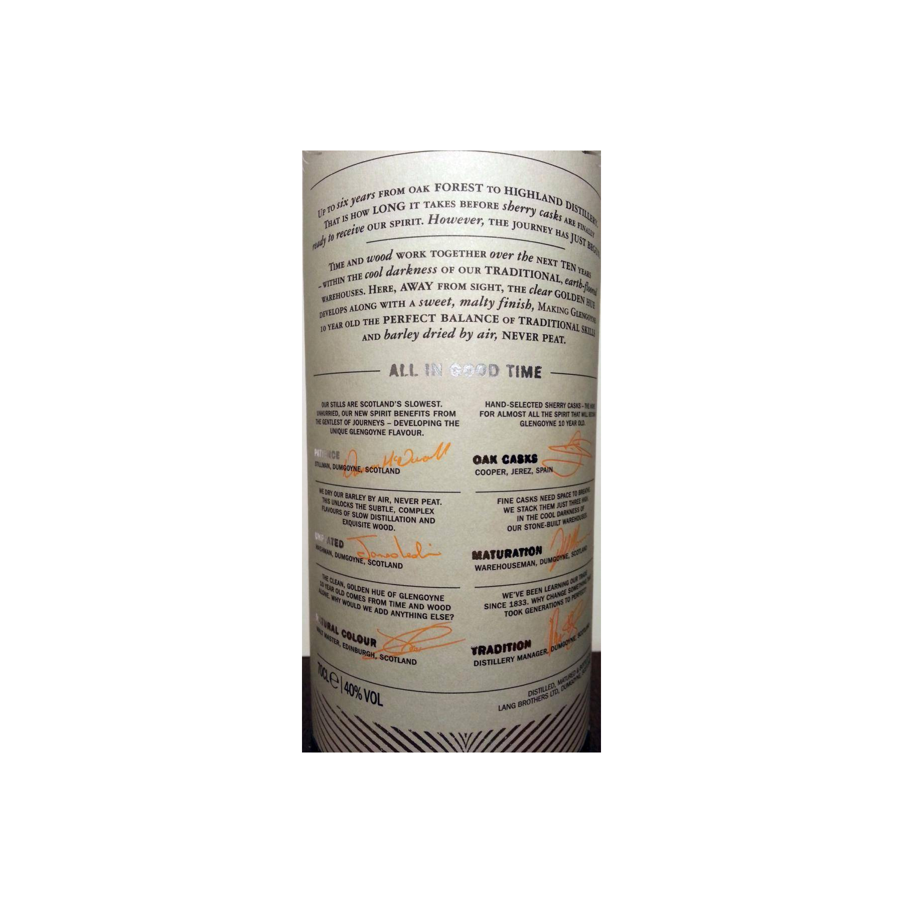 Glengoyne 10 Years Single Malt Whisky 3