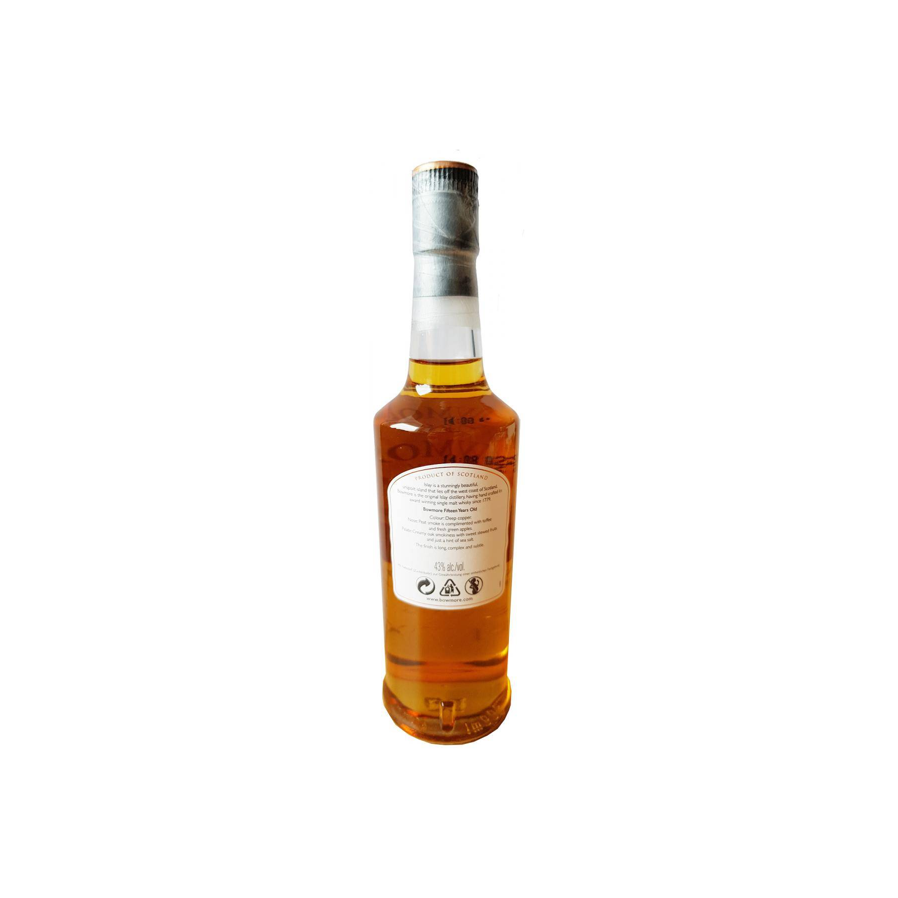 Bowmore 15 Years Single Malt Whisky 2