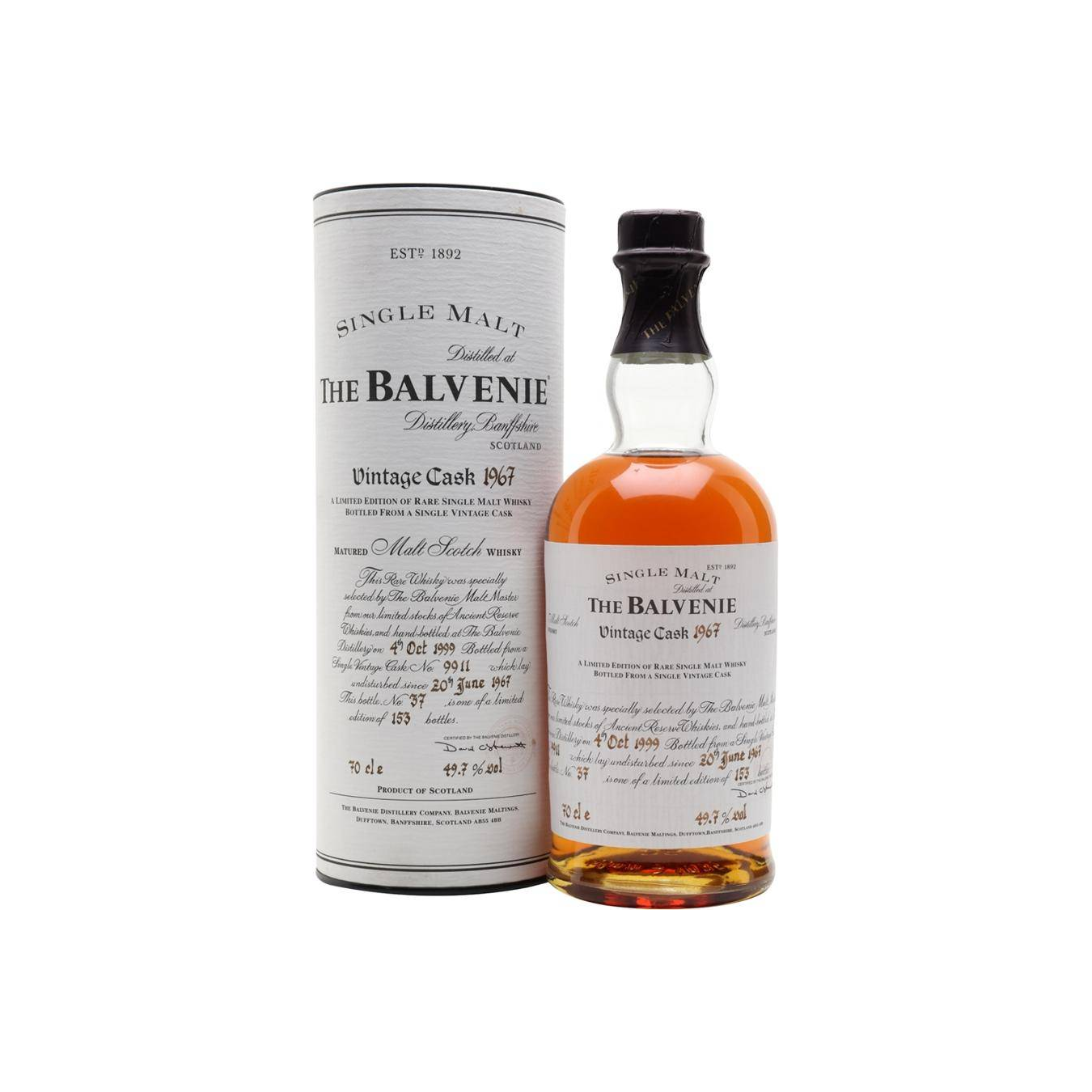 The Balvenie 1967 32 Years Single Malt Whisky 2