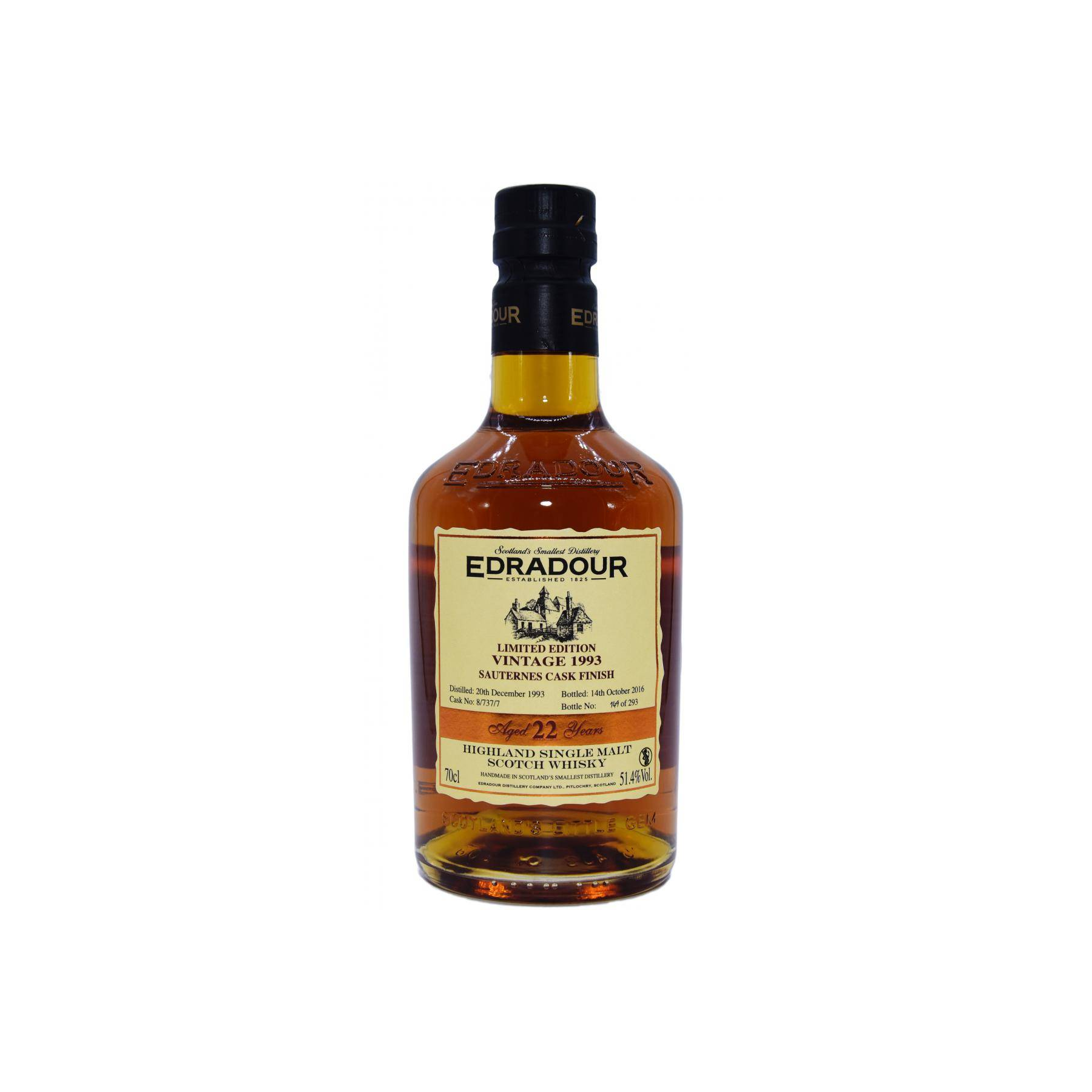 Edradour 1993 22 Years Single Malt Whisky