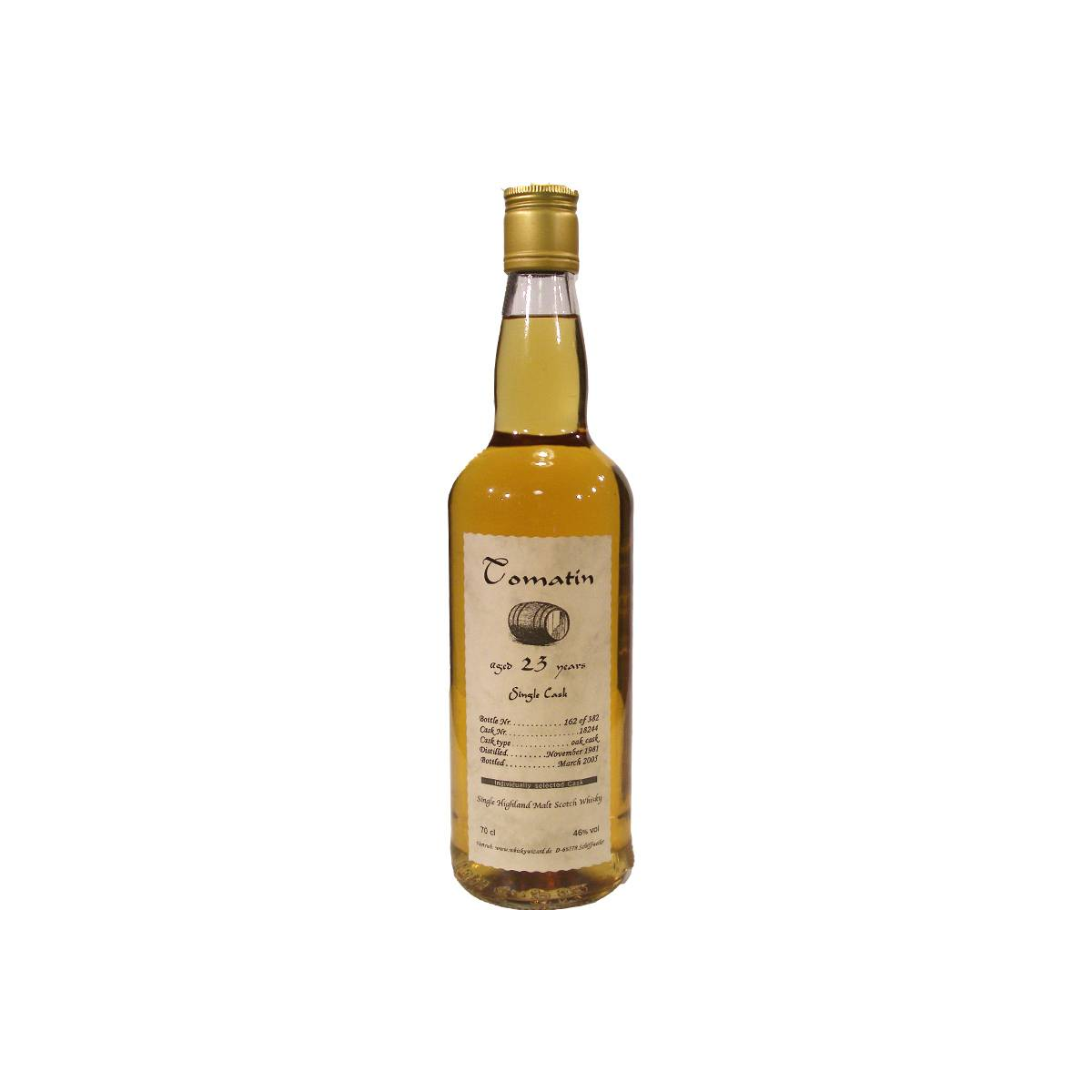 Tomatin 1981 23 Years Single Malt Whisky