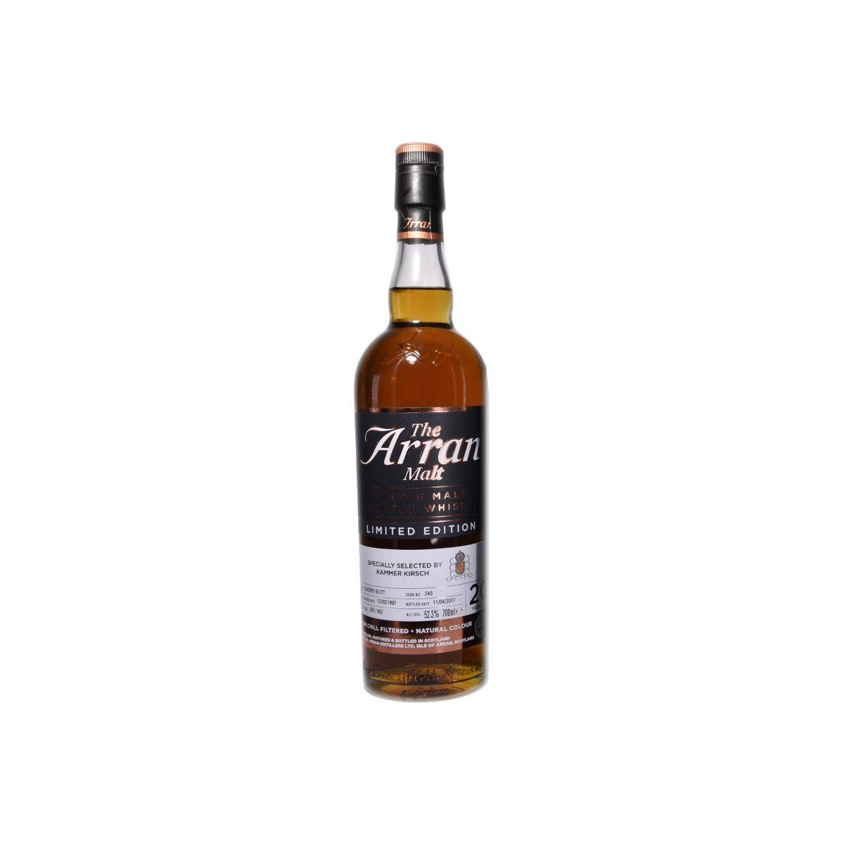 Arran Limited Edition 1997 20 Years Single Malt Whisky