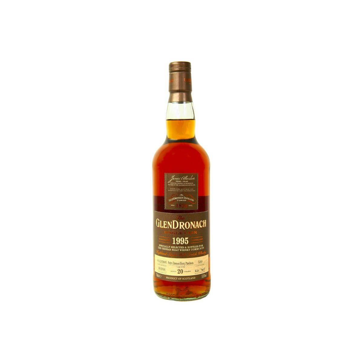 GlenDronach Single Cask 1995 20 Years Single Malt Whisky