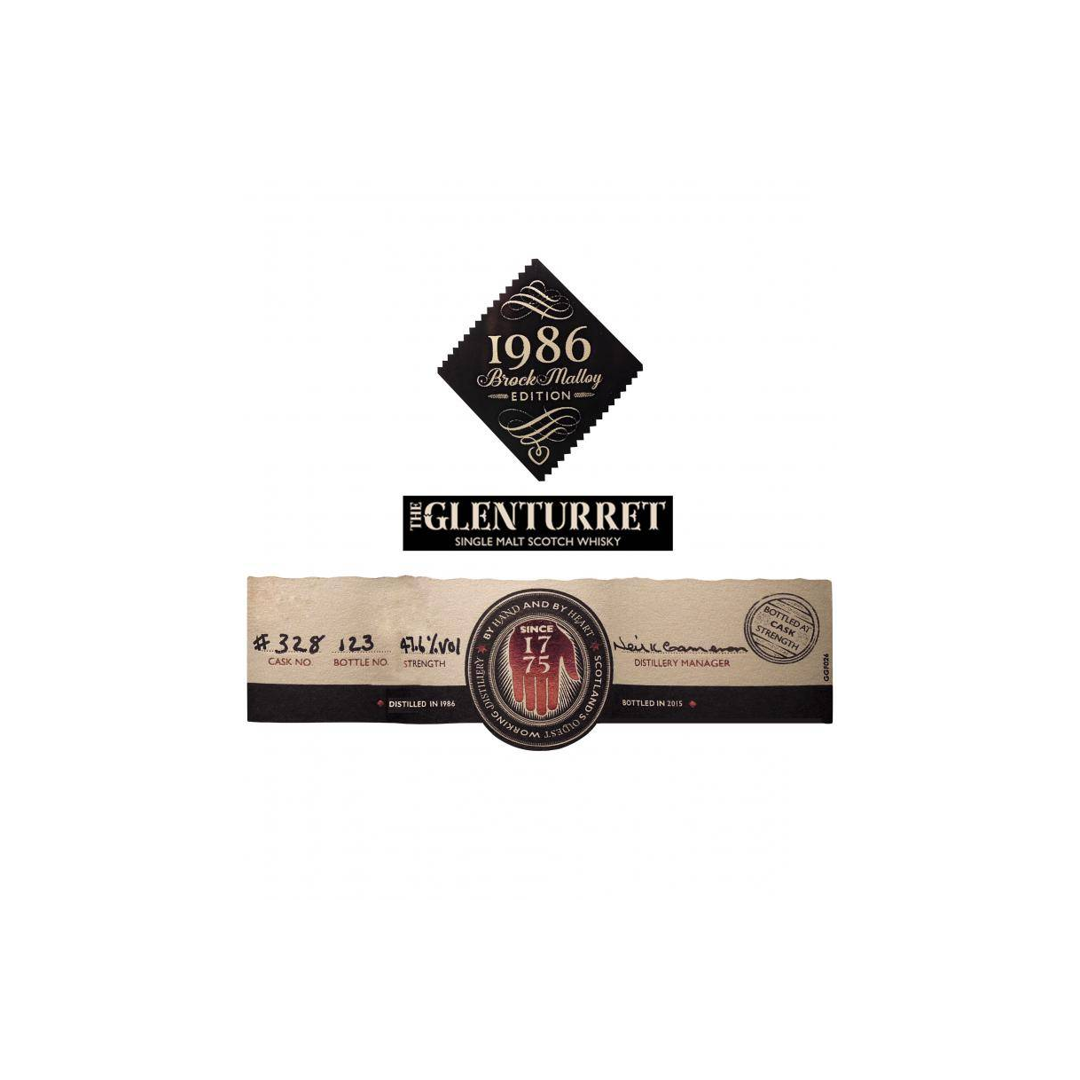 The Glenturret 1986 28 Years Single Malt Whisky 3
