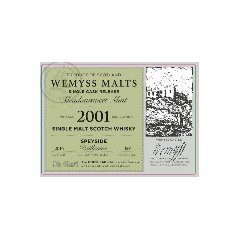 Dailuaine 2001 15 Years Single Malt Whisky 2