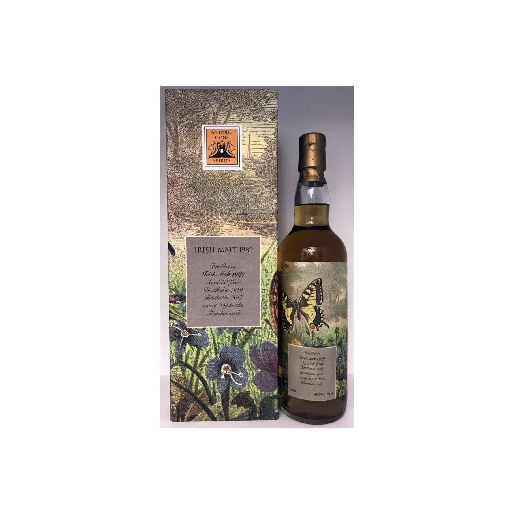 Antique Lions of Spirits 1989 28 Years Single Malt Whisky 3