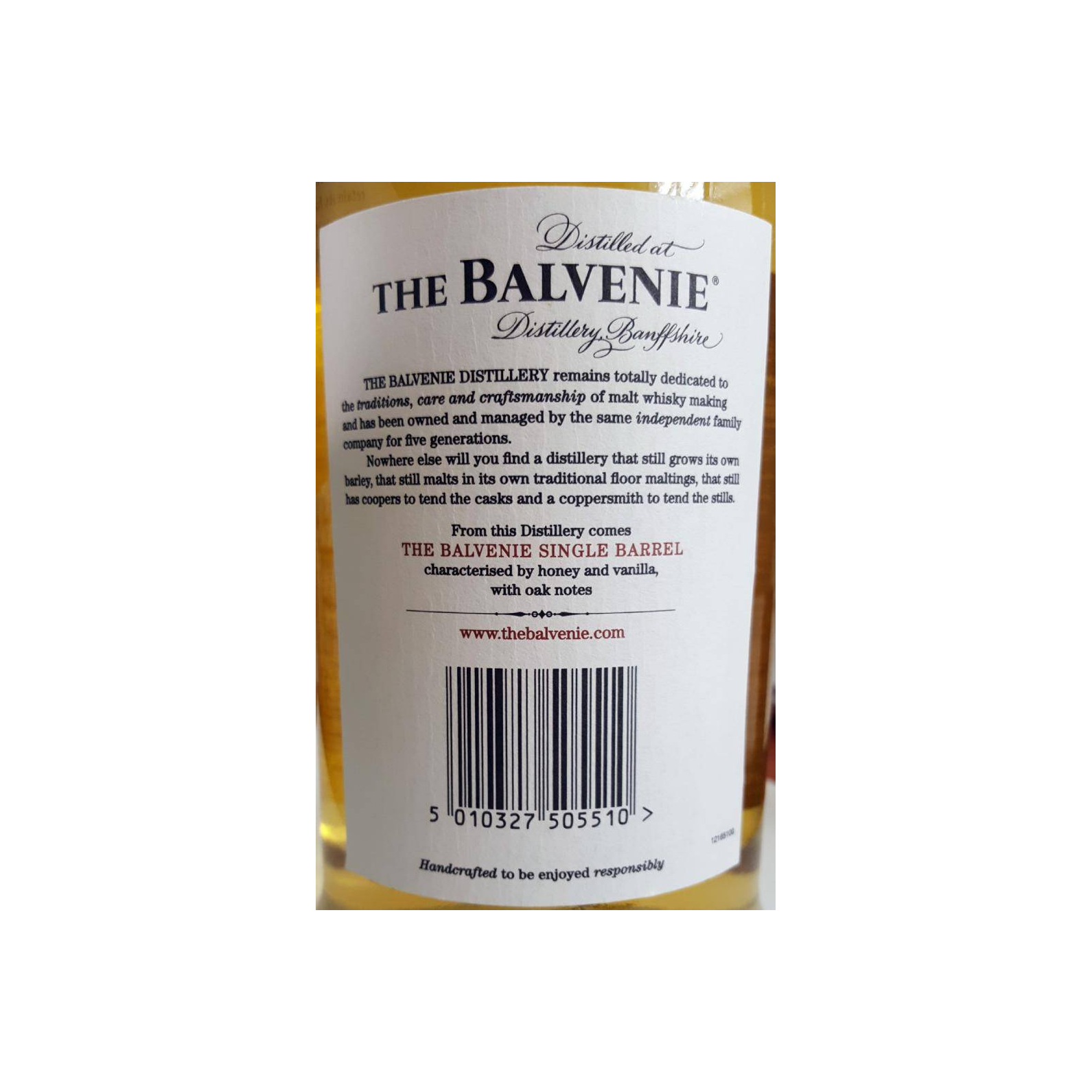 The Balvenie Single Cask 1994 15 Years Single Malt Whisky 3