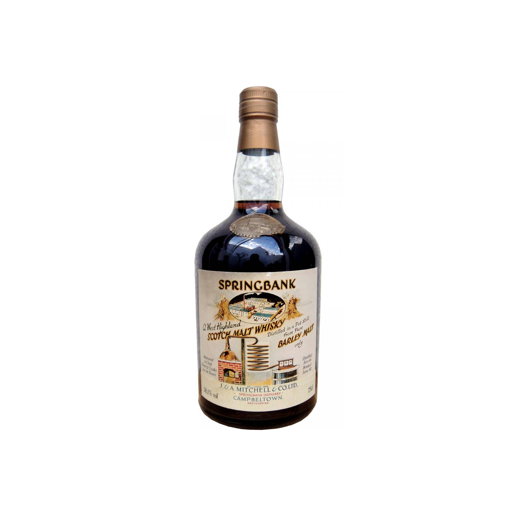 Springbank 1966 24 Years Single Malt Whisky