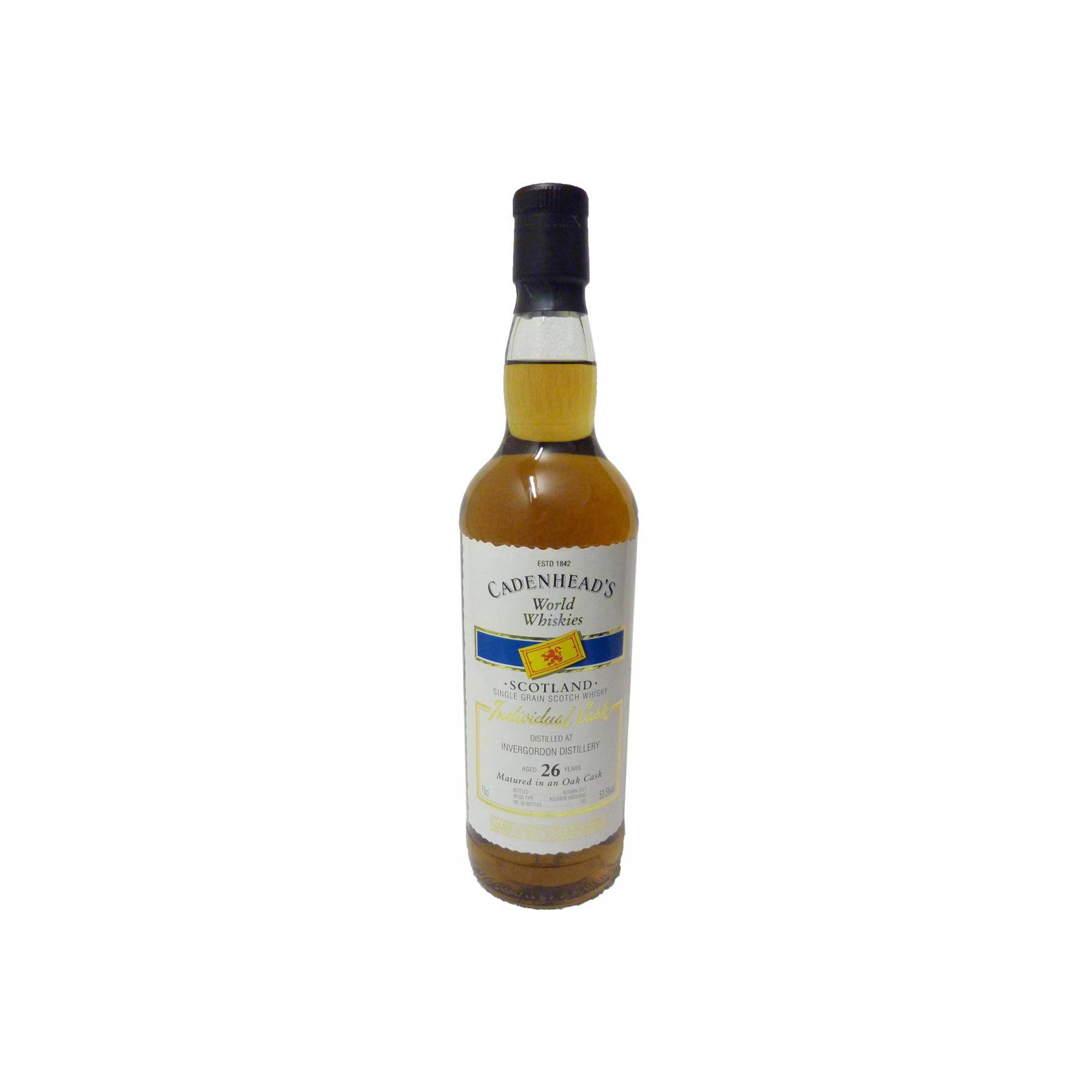 Invergordon 1991 26 Years Single Grain Whisky