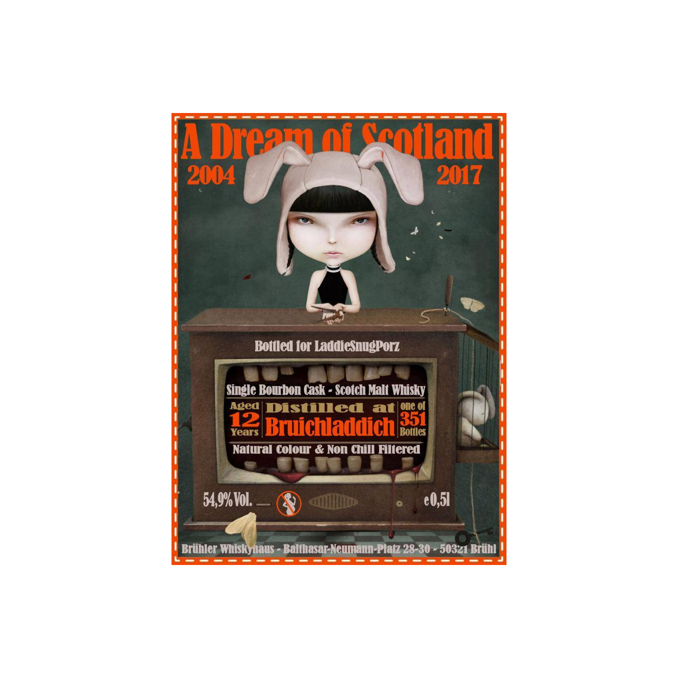 Bruichladdich 2004 12 Years Single Malt Whisky 2