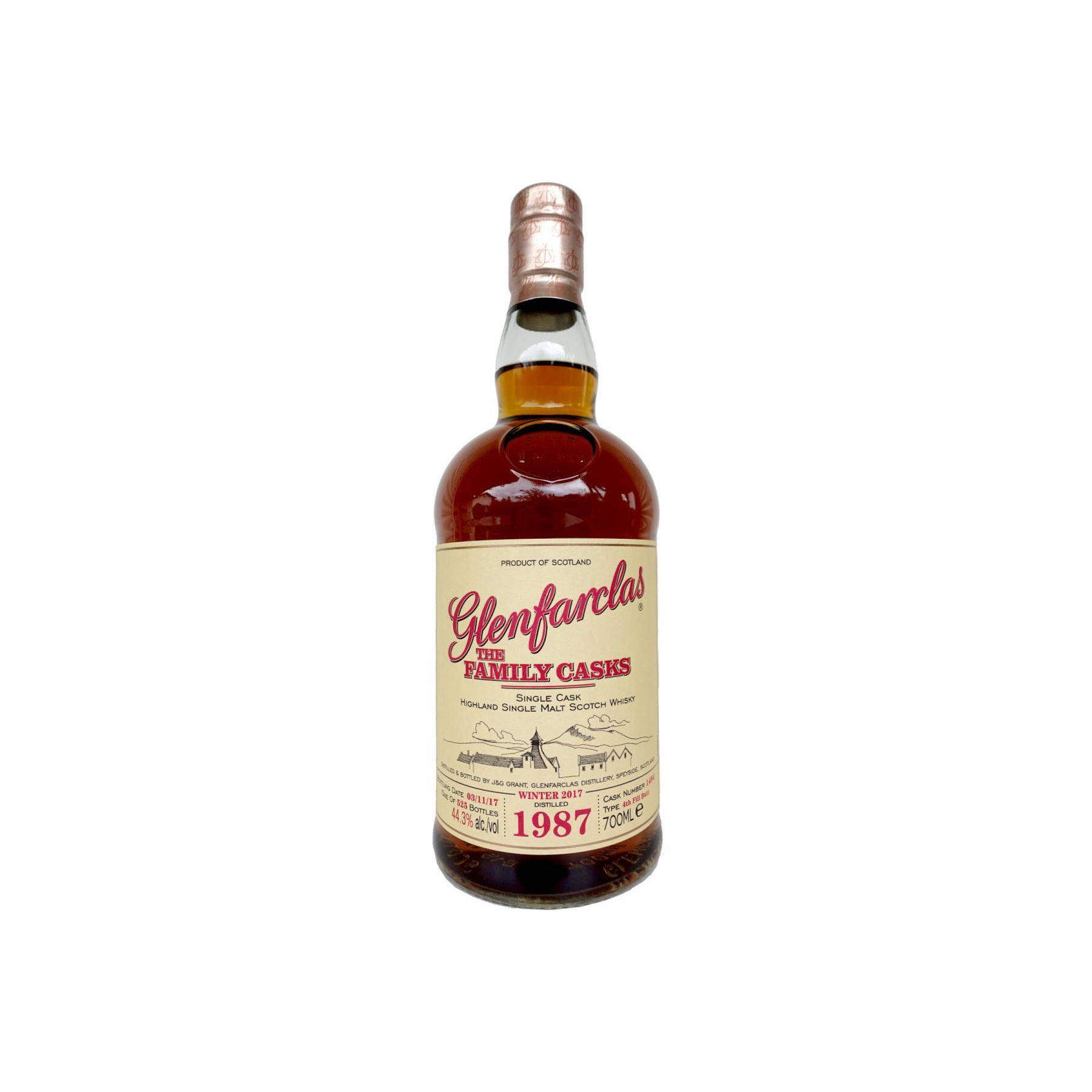 Glenfarclas 1987 30 Years Single Malt Whisky