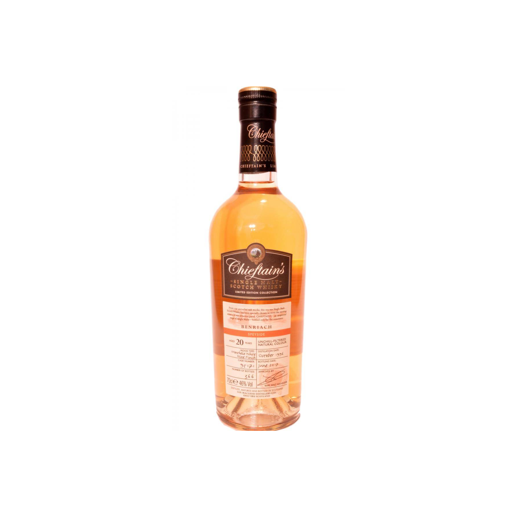 BenRiach 1996 20 Years Single Malt Whisky