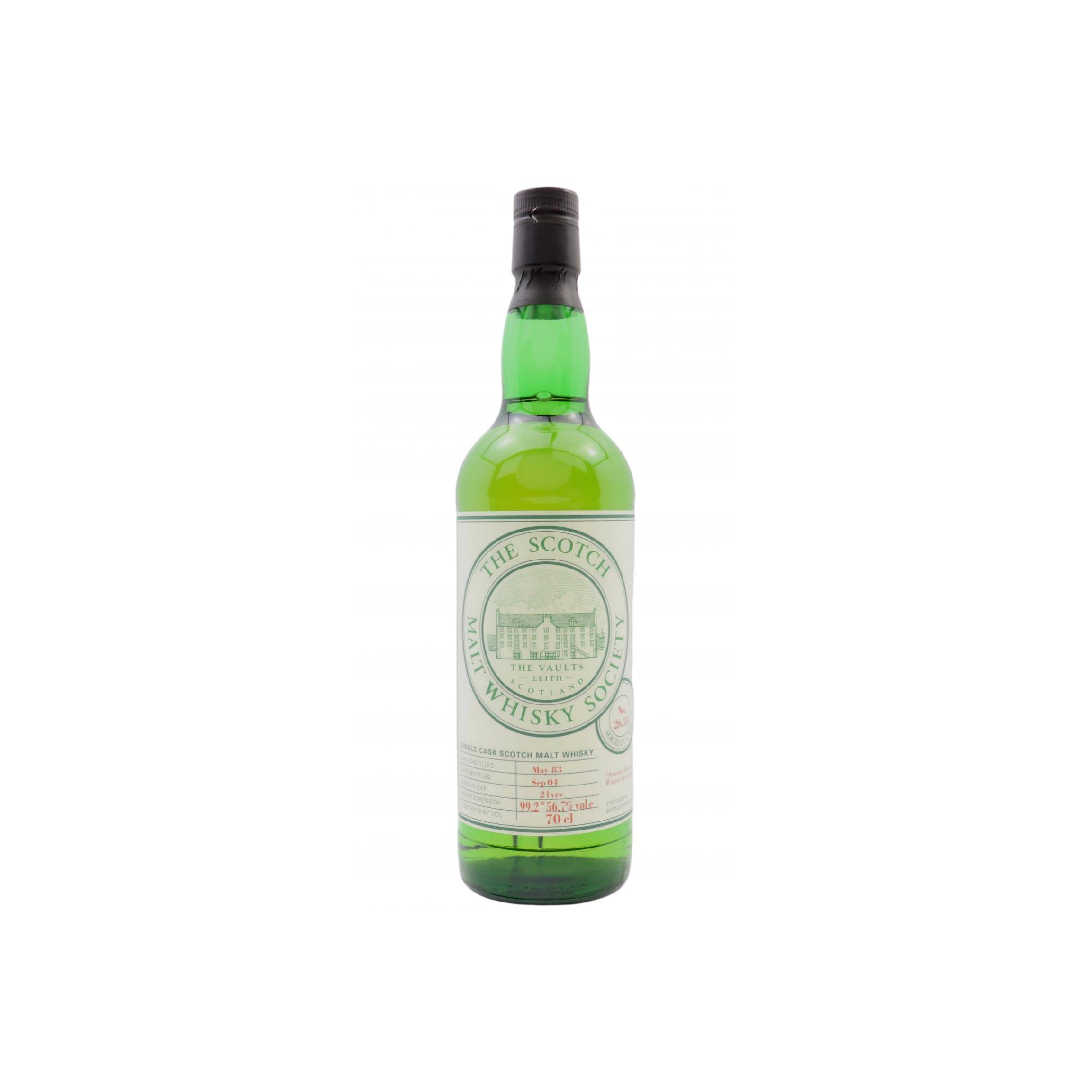 The Scotch Malt Whisky Society 1983 21 Years Single Malt Whisky