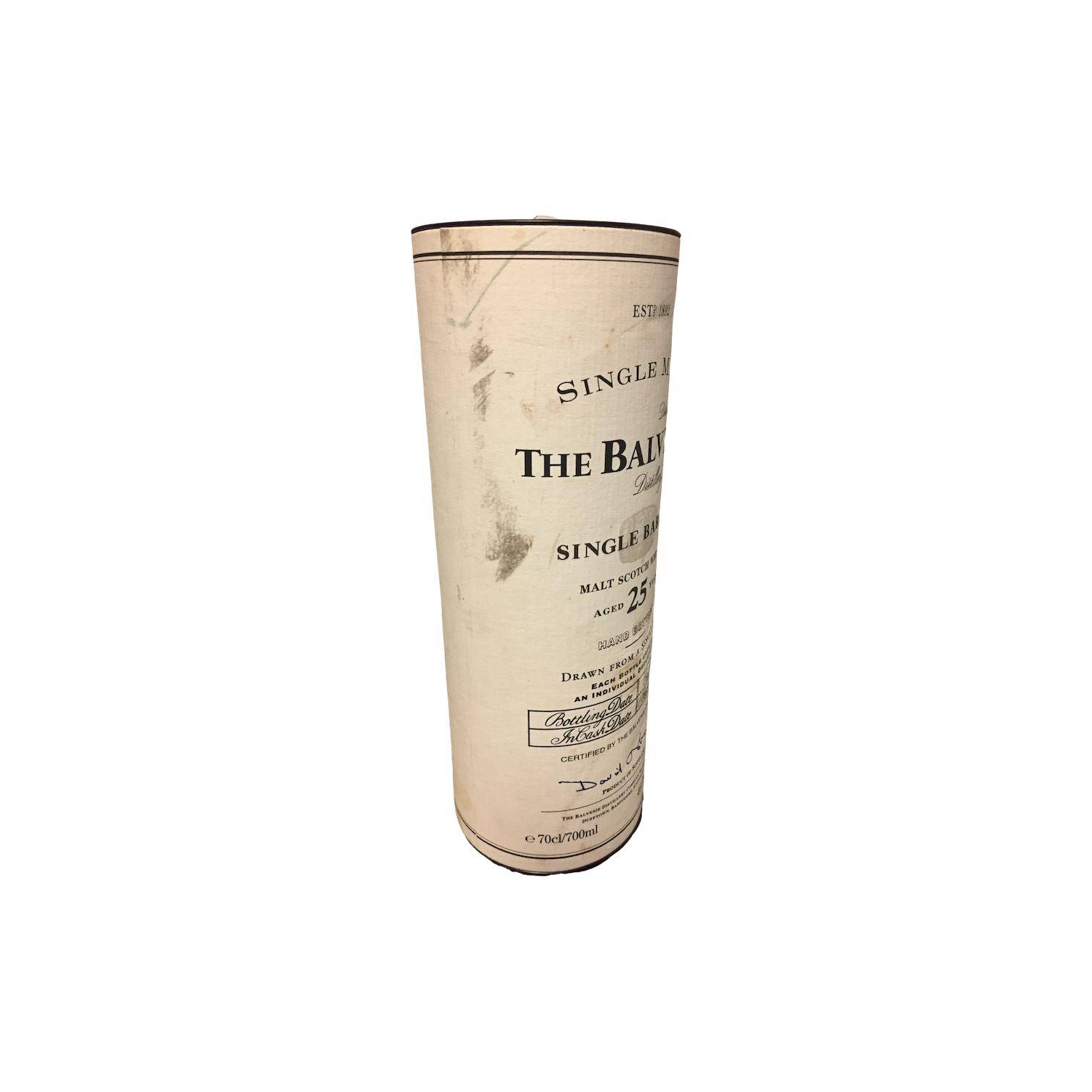 The Balvenie Single Cask 1978 25 Years Single Malt Whisky 3