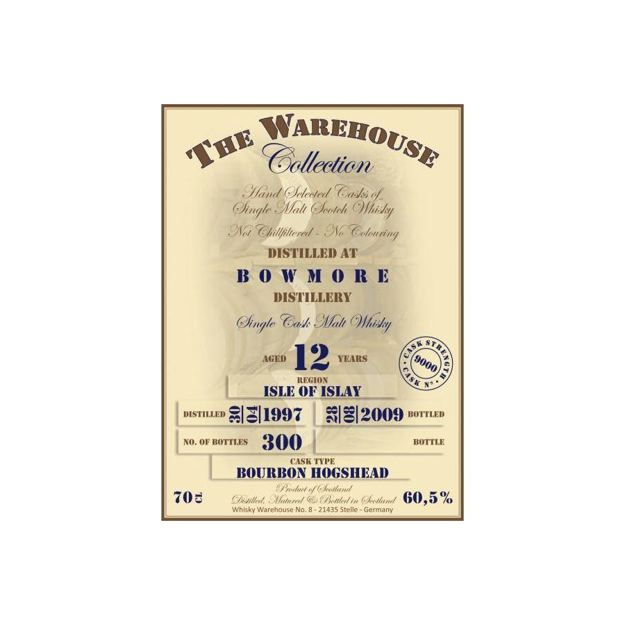 Bowmore 1997 12 Years Single Malt Whisky
