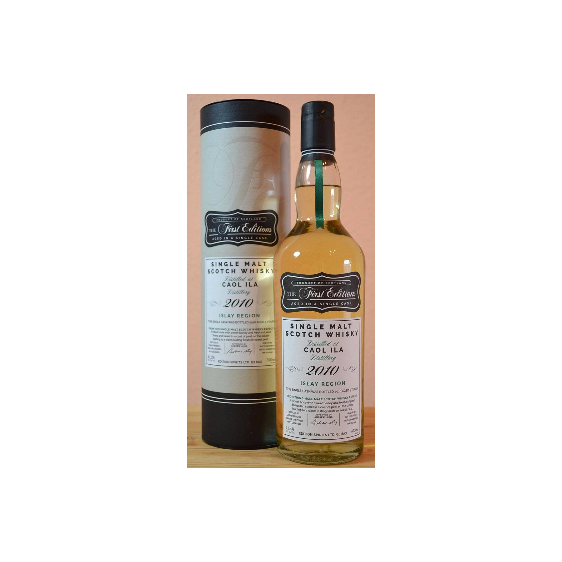 Caol Ila The First Editions 2010 5 Years Single Malt Whisky