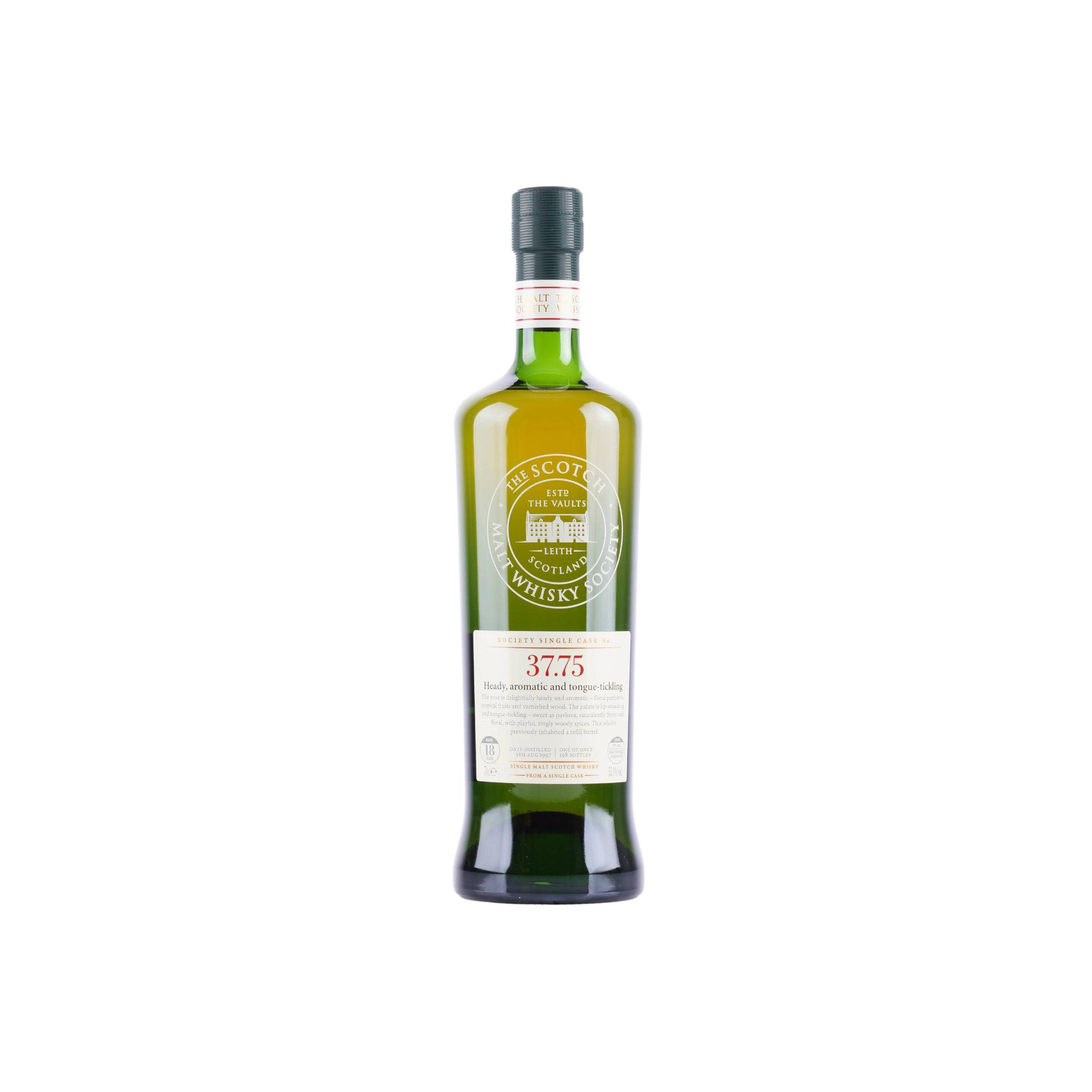 The Scotch Malt Whisky Society 1997 18 Years Single Malt Whisky