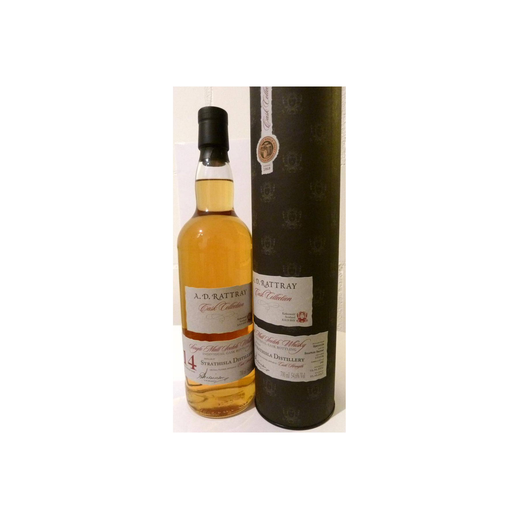 Strathisla Individual Cask Bottling 2002 14 Years Single Malt Whisky 3