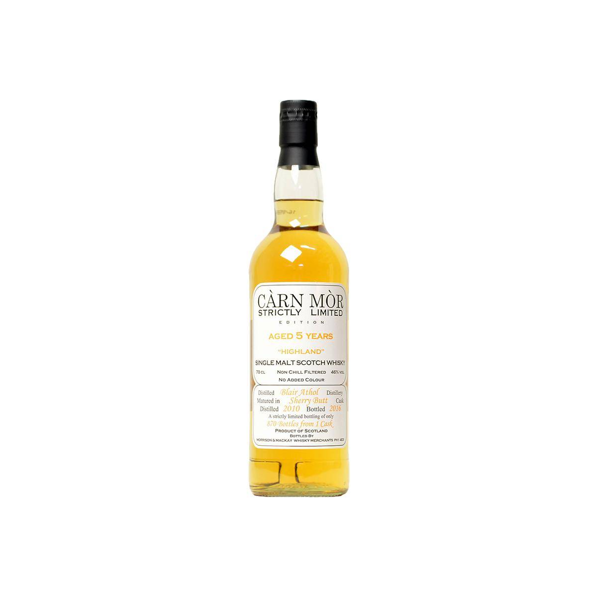 Blair Athol 2010 5 Years Single Malt Whisky