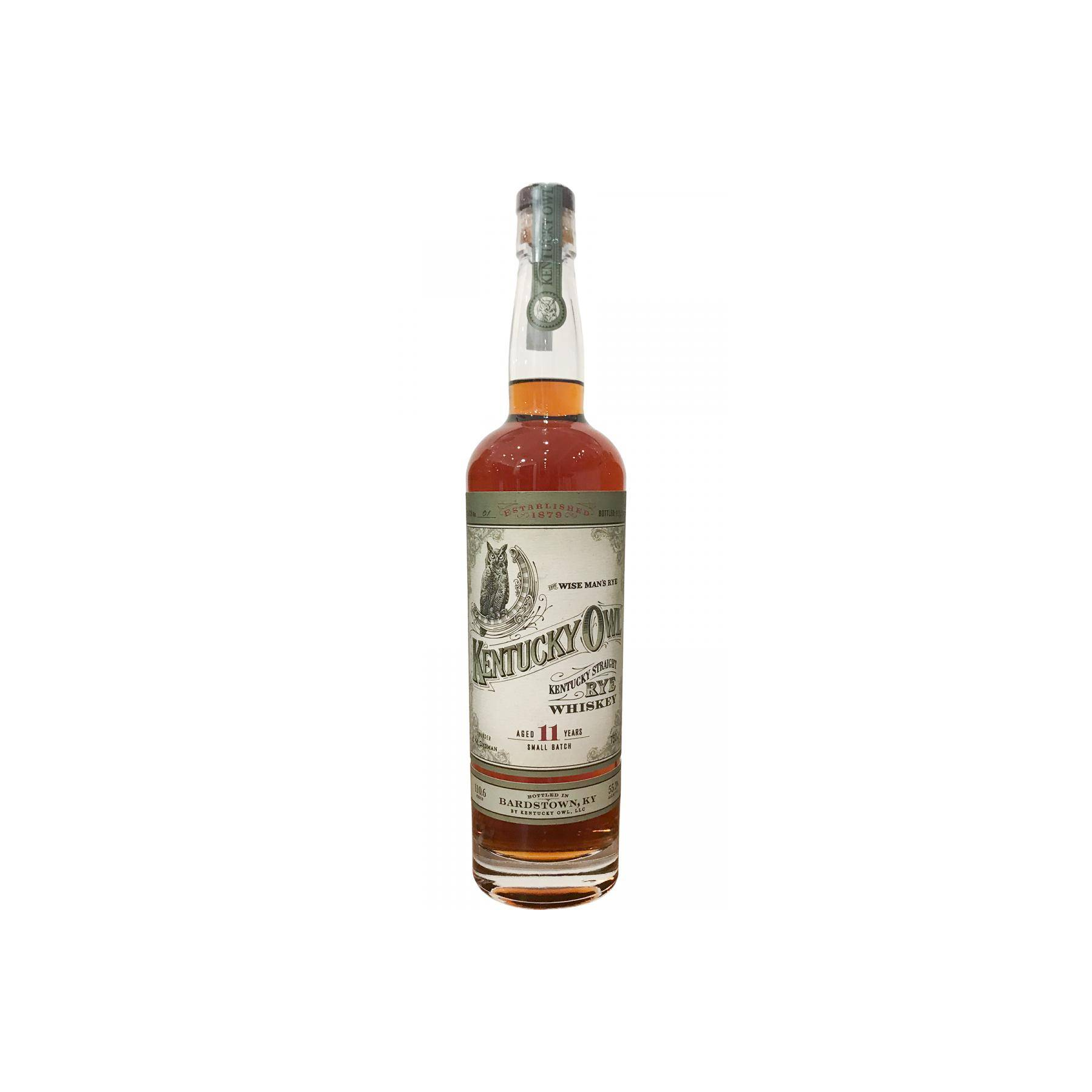 Kentucky Owl 11 Years Rye Whisky