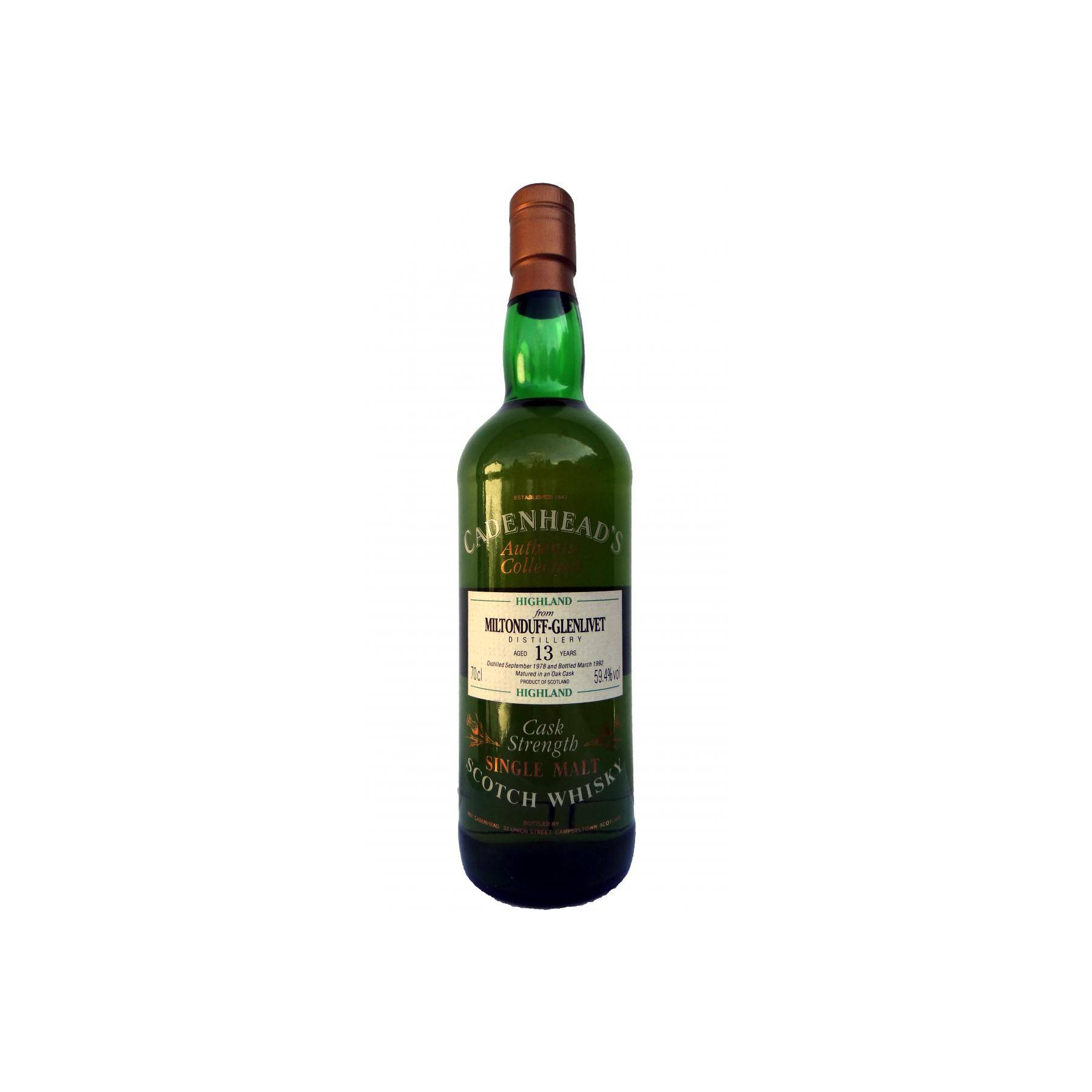 Miltonduff Authentic Collection 1978 13 Years Single Malt Whisky