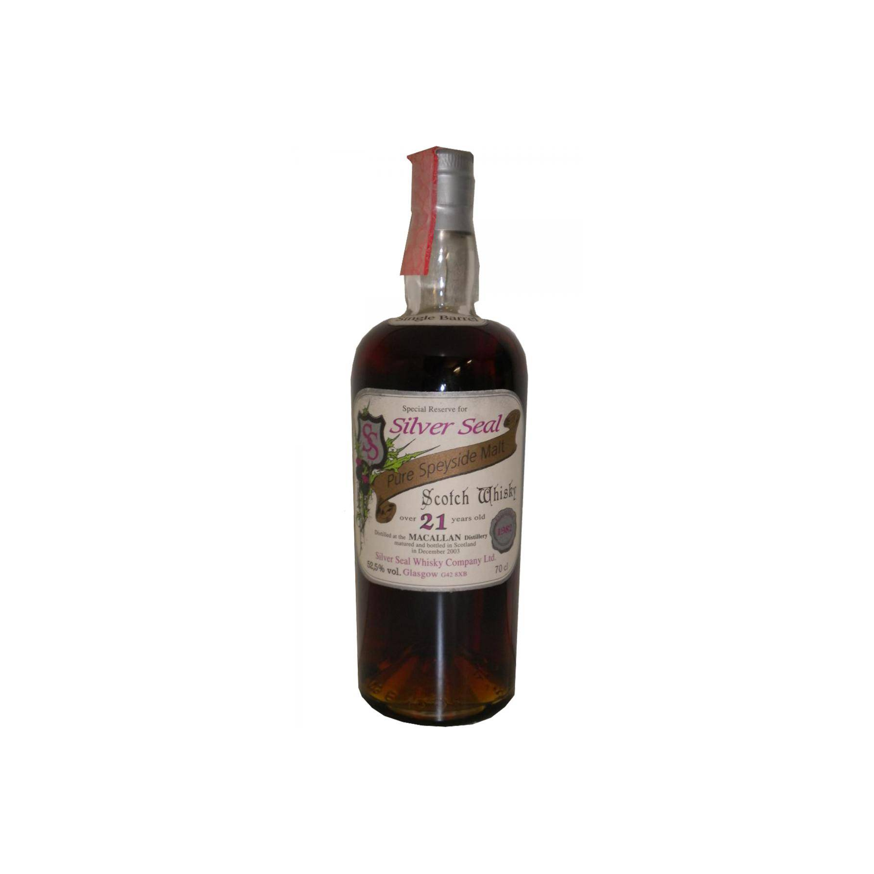 The Macallan 1982 21 Years Single Malt Whisky