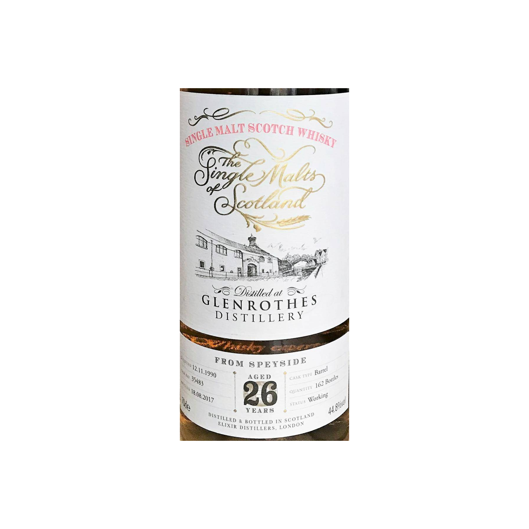 The Glenrothes The Single Malts of Scotland 1990 26 Years Single Malt Whisky 2
