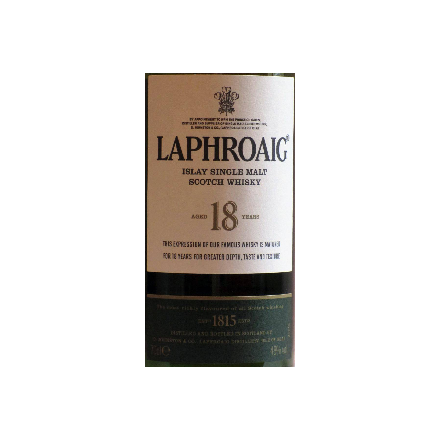 Laphroaig 18 Years Single Malt Whisky 3