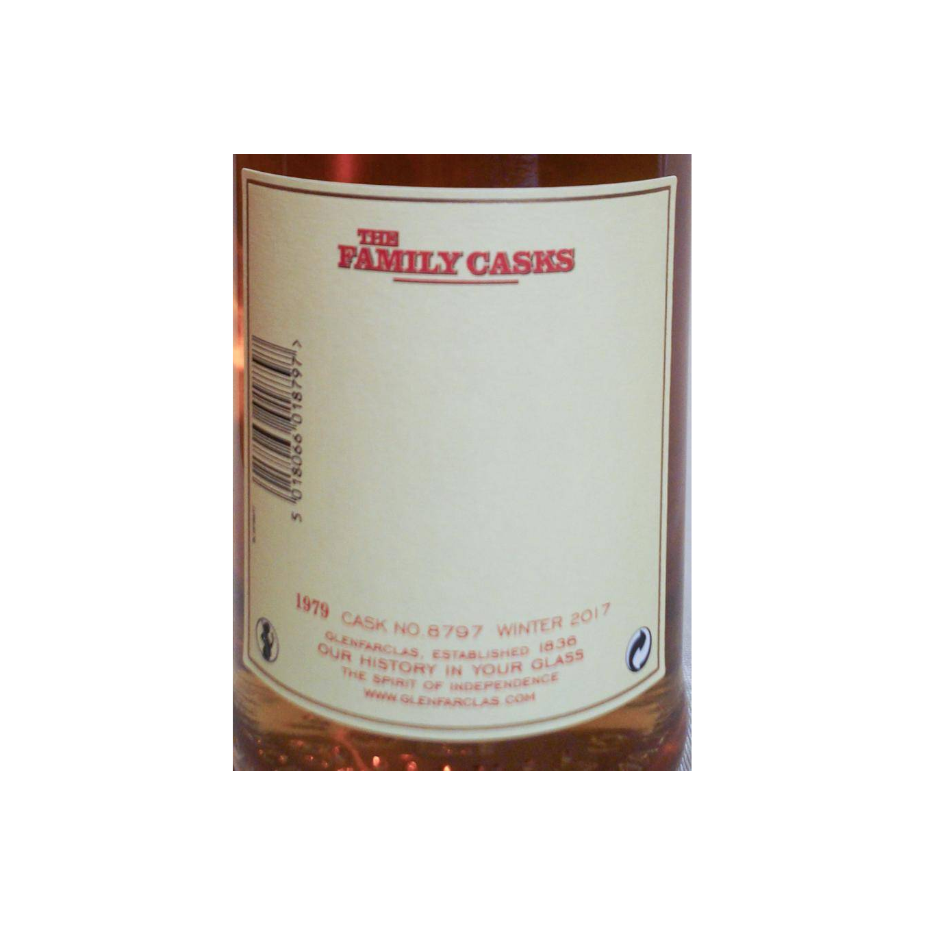 Glenfarclas 1979 38 Years Single Malt Whisky 2