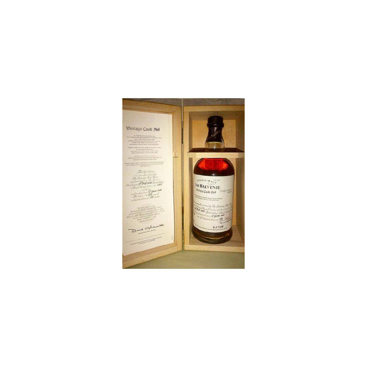 The Balvenie 1968 32 Years Single Malt Whisky