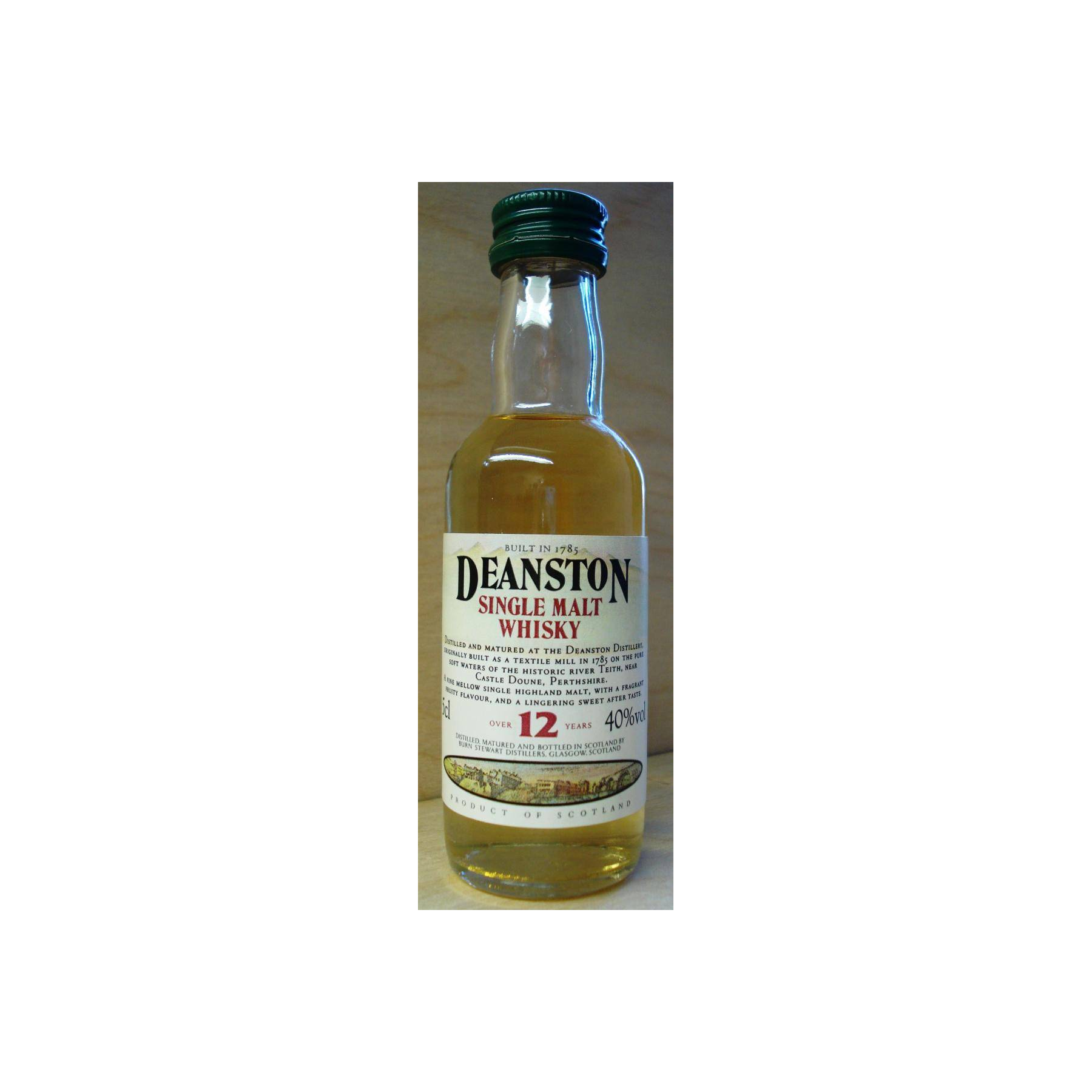 Deanston Miniature 12 Years Single Malt Whisky 3