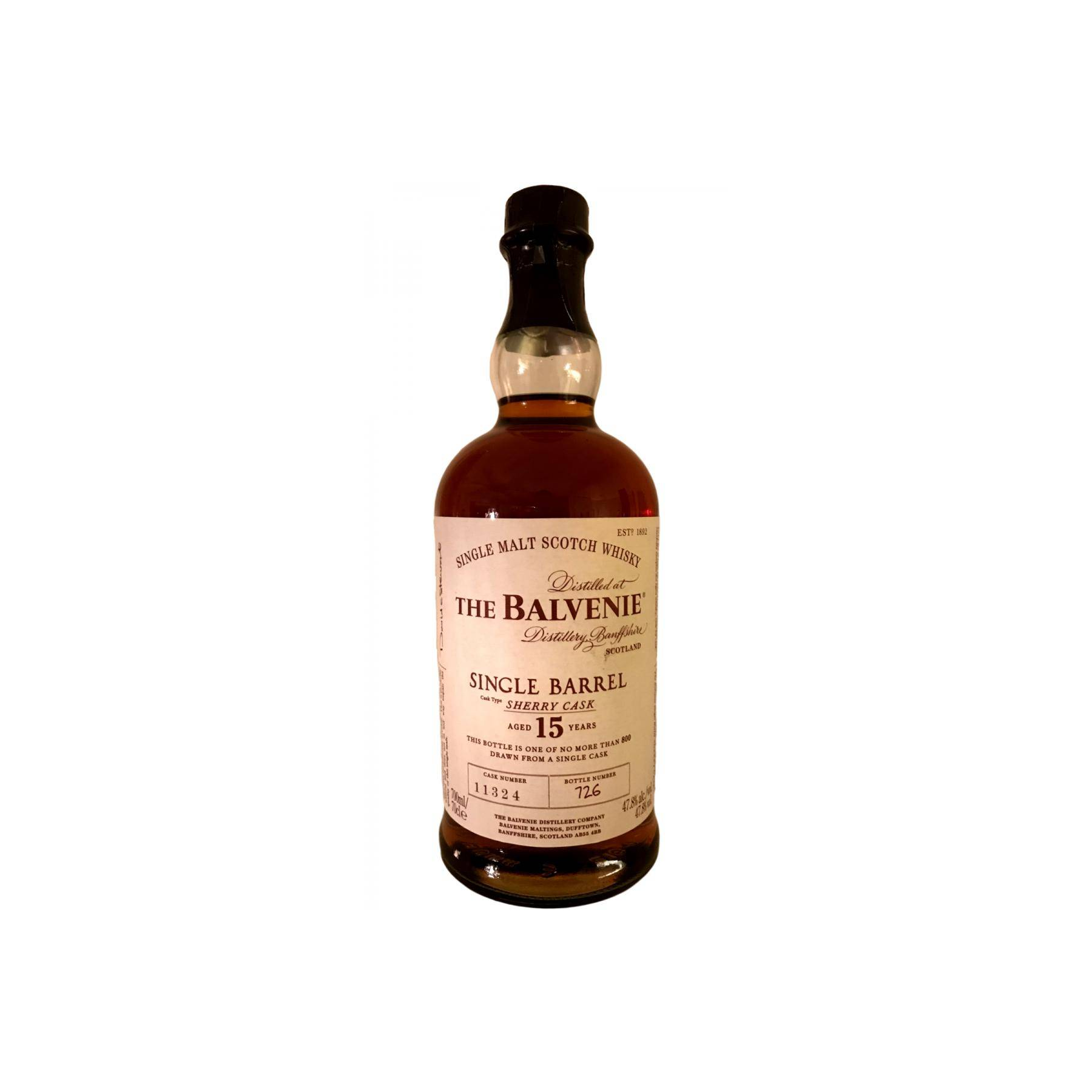 The Balvenie 15 Years Single Malt Whisky