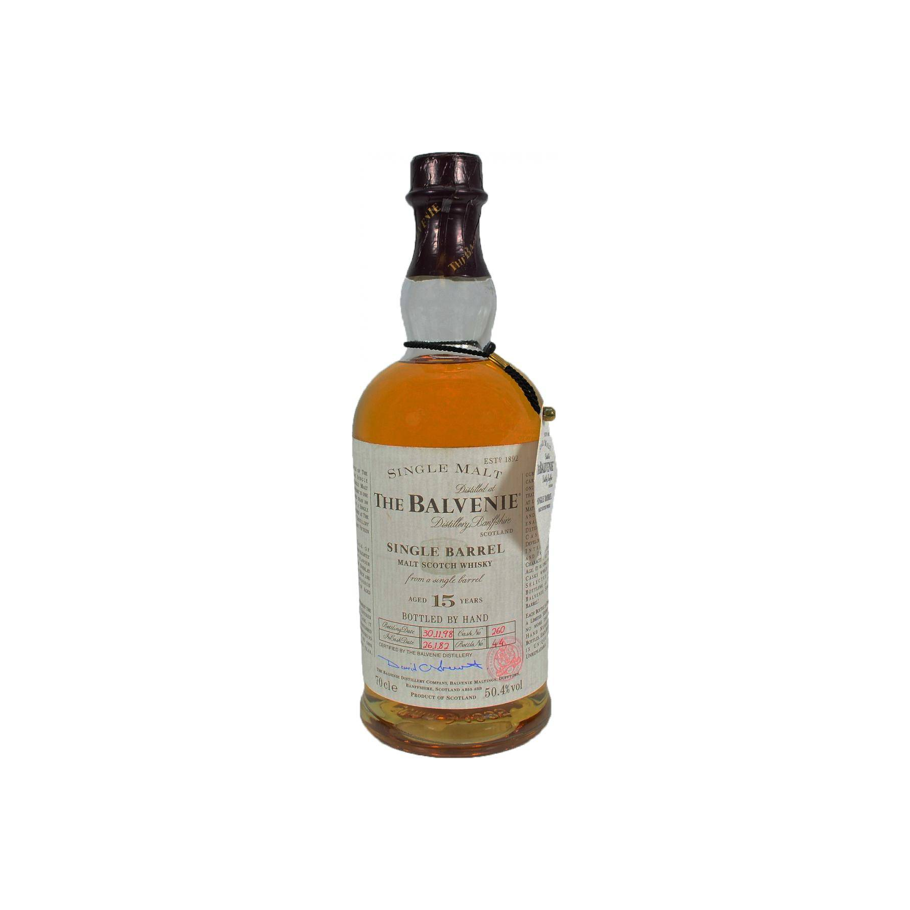 The Balvenie Single Cask 1982 15 Years Single Malt Whisky