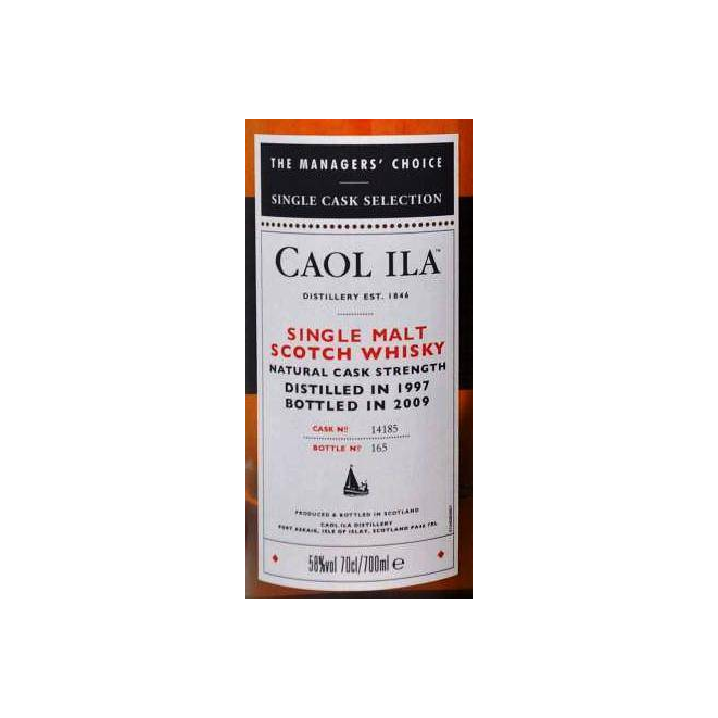 Caol Ila 1997 11 Years Single Malt Whisky 2
