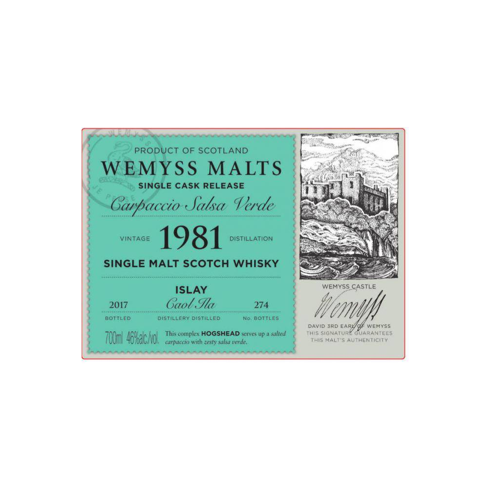 Caol Ila 1981 36 Years Single Malt Whisky 3